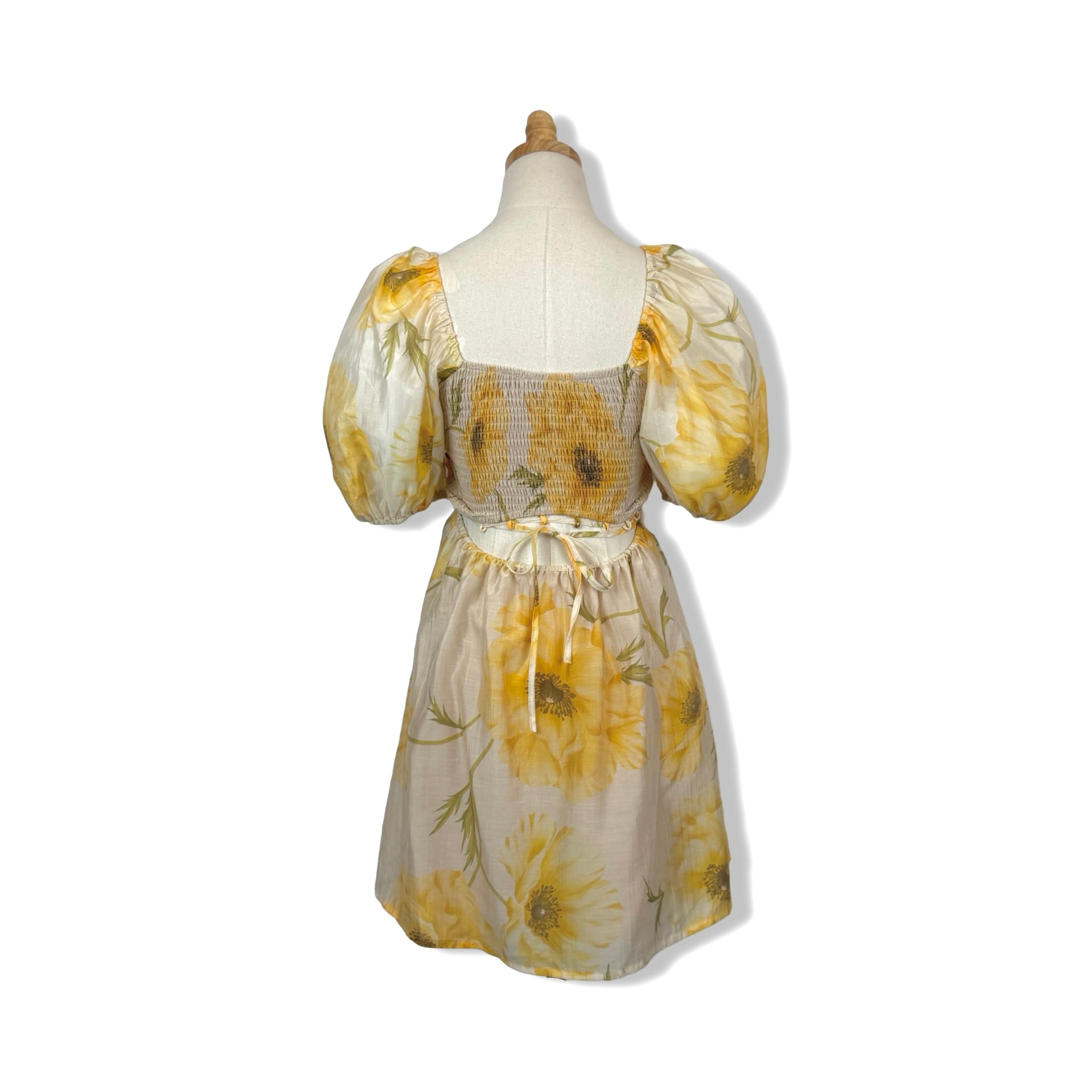 Heartloom Floral Puff Sleeve Dress