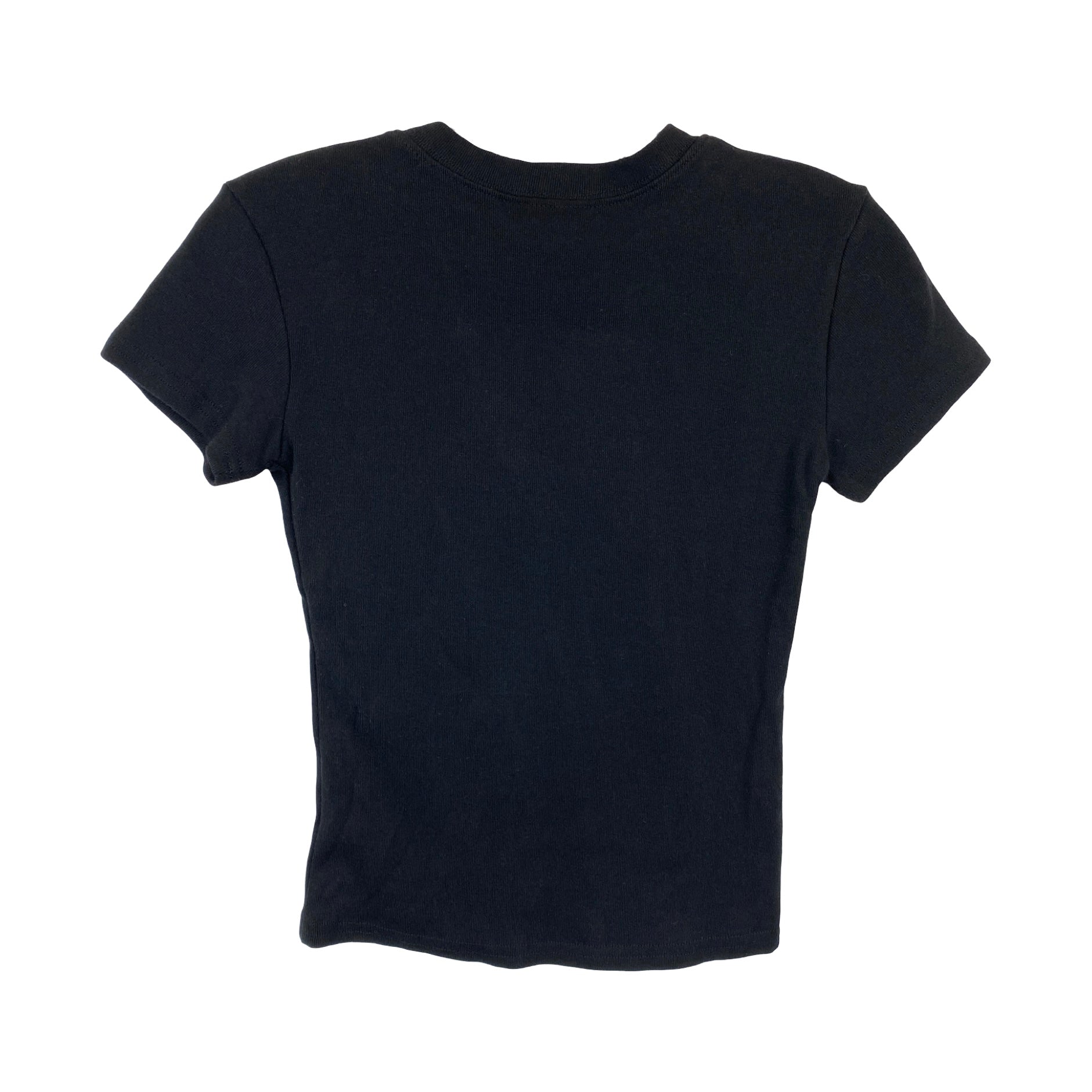 Siegelman Stable Black Embroidered Tee