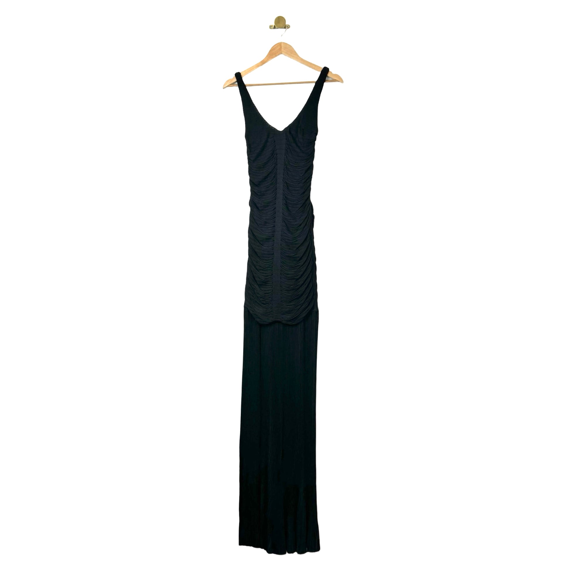 Zac Posen Ruched Maxi Dress