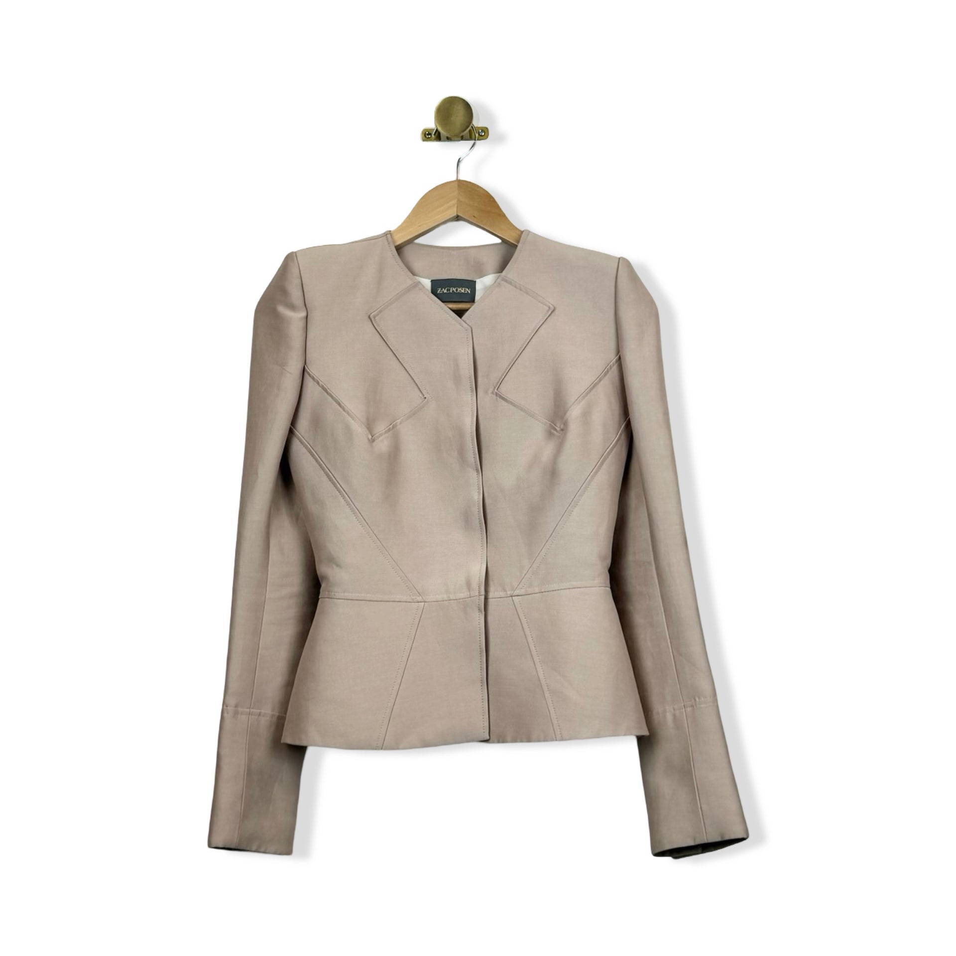 Zac Posen Structured Blazer Set