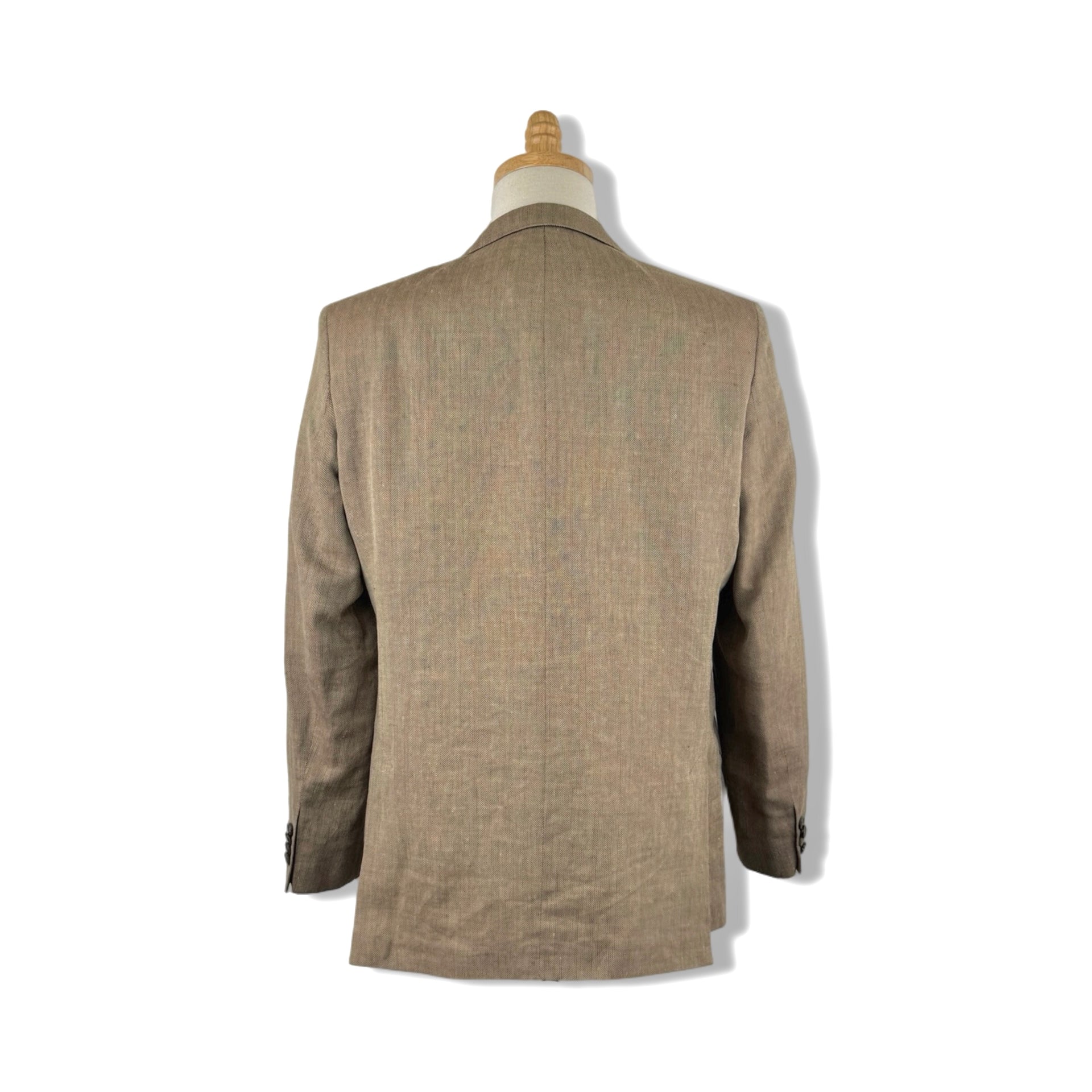 Barbour Herringbone Two-Button Blazer