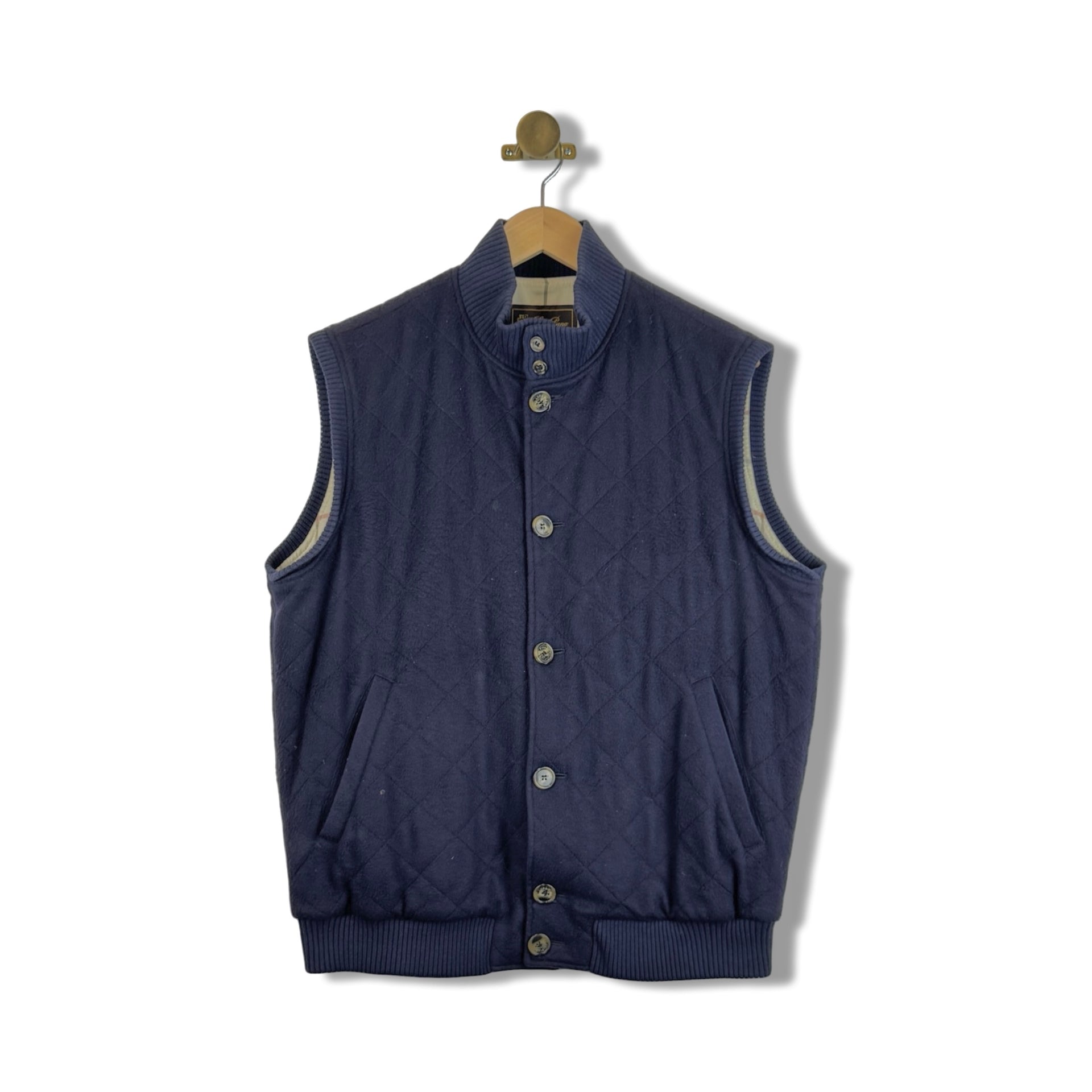 Loro Piana Quilted Cashmere Vest
