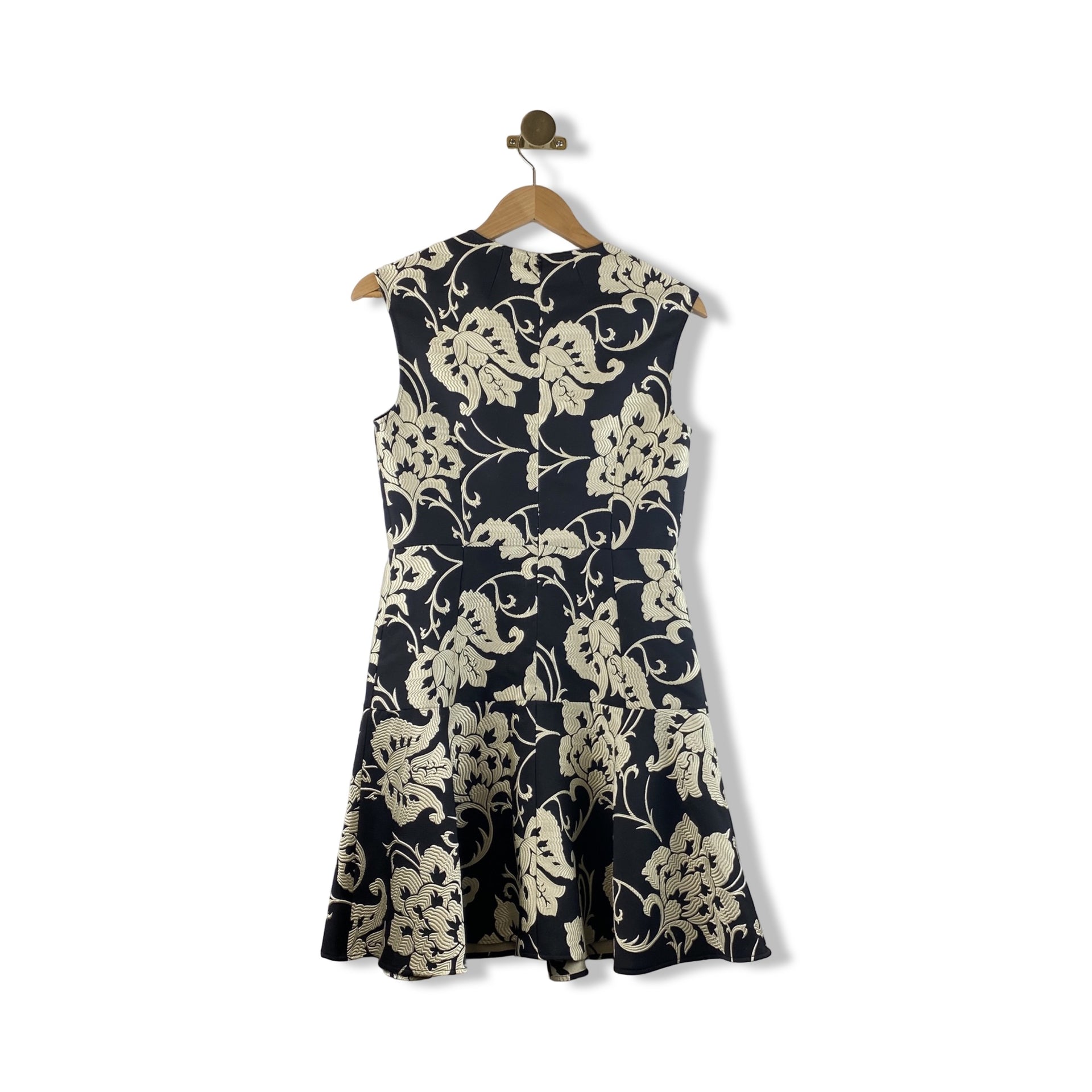 Draper James Jacquard Fit and Flair Dress