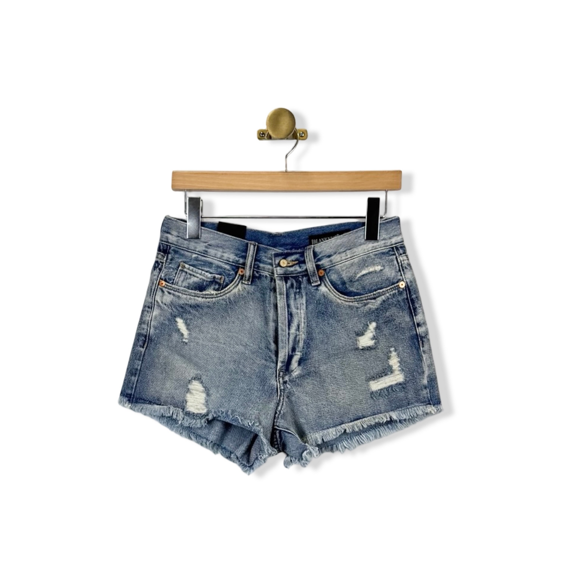 BLANKNYC Distressed Denim Shorts