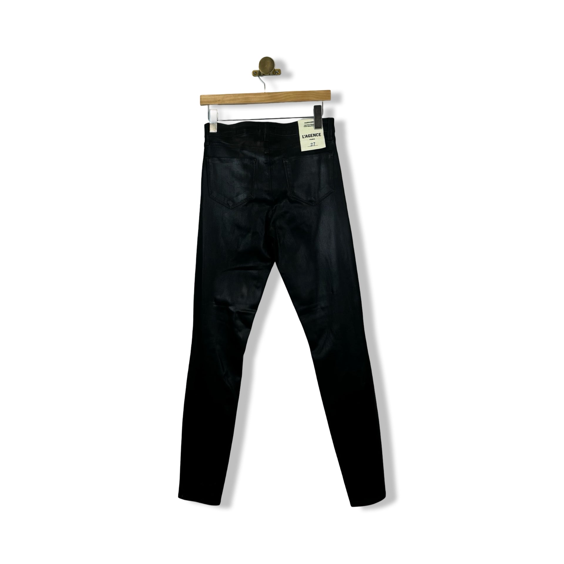 L'Agence Marguerite Coated Skinny Jean