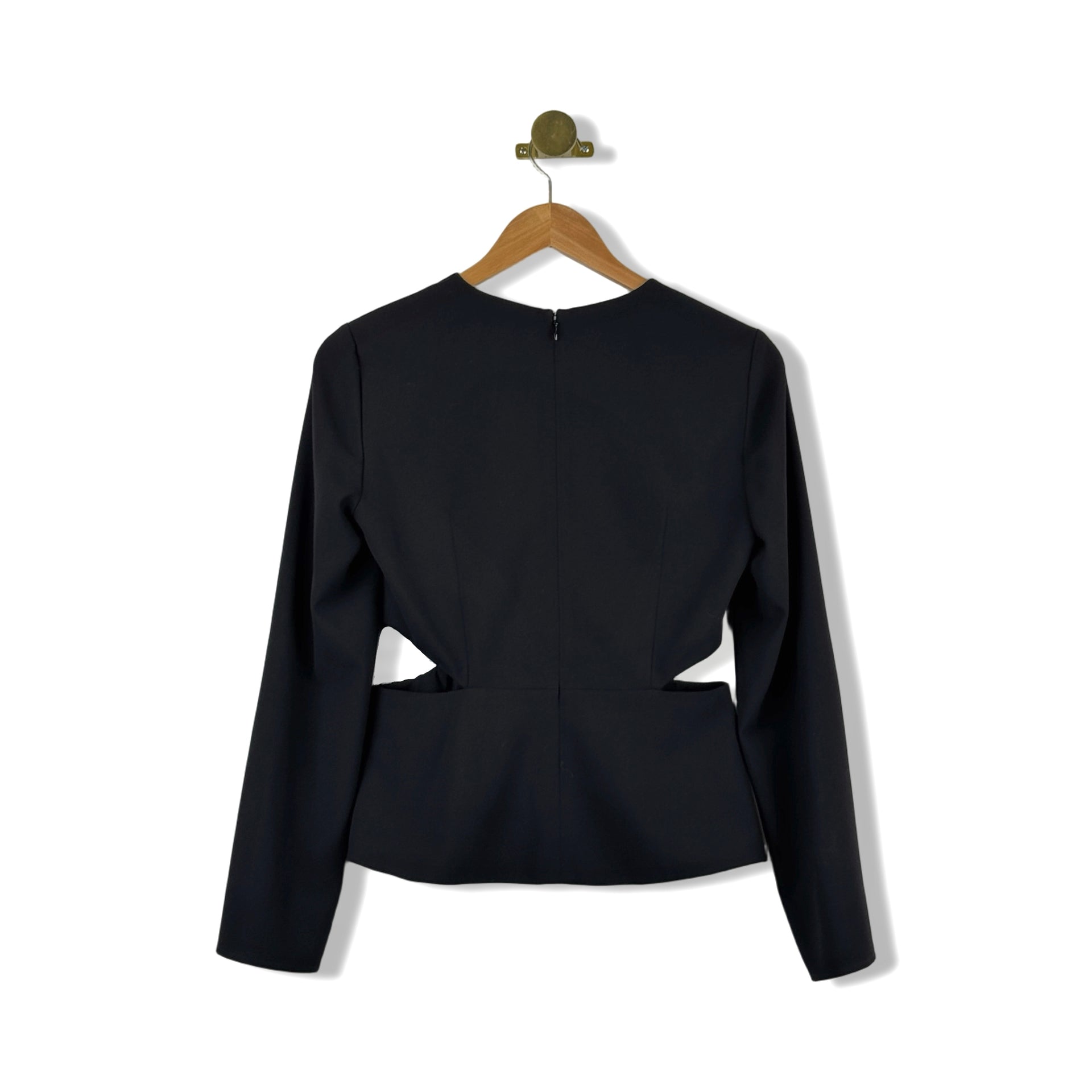 Intermix Cut-Out Long Sleeve Top