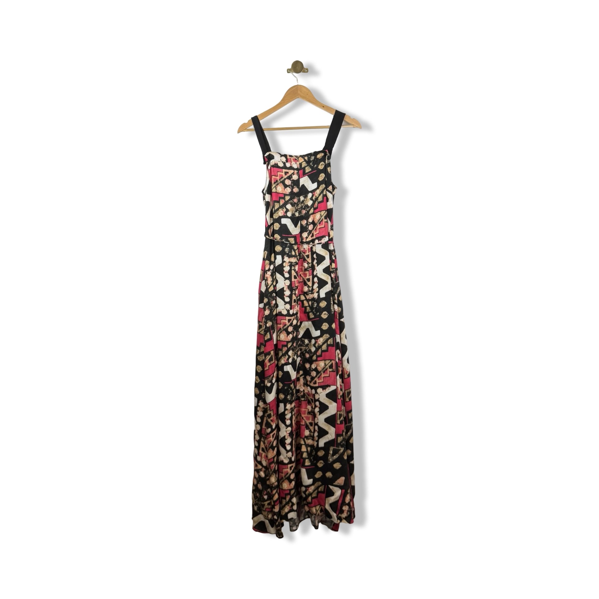 Peruvian Connection Mixed Print Dress