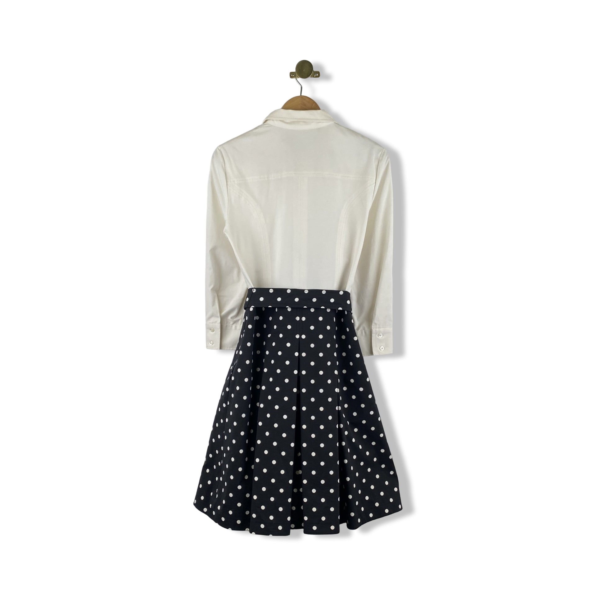 Carolina Herrera Polka Dot Shirt Dress