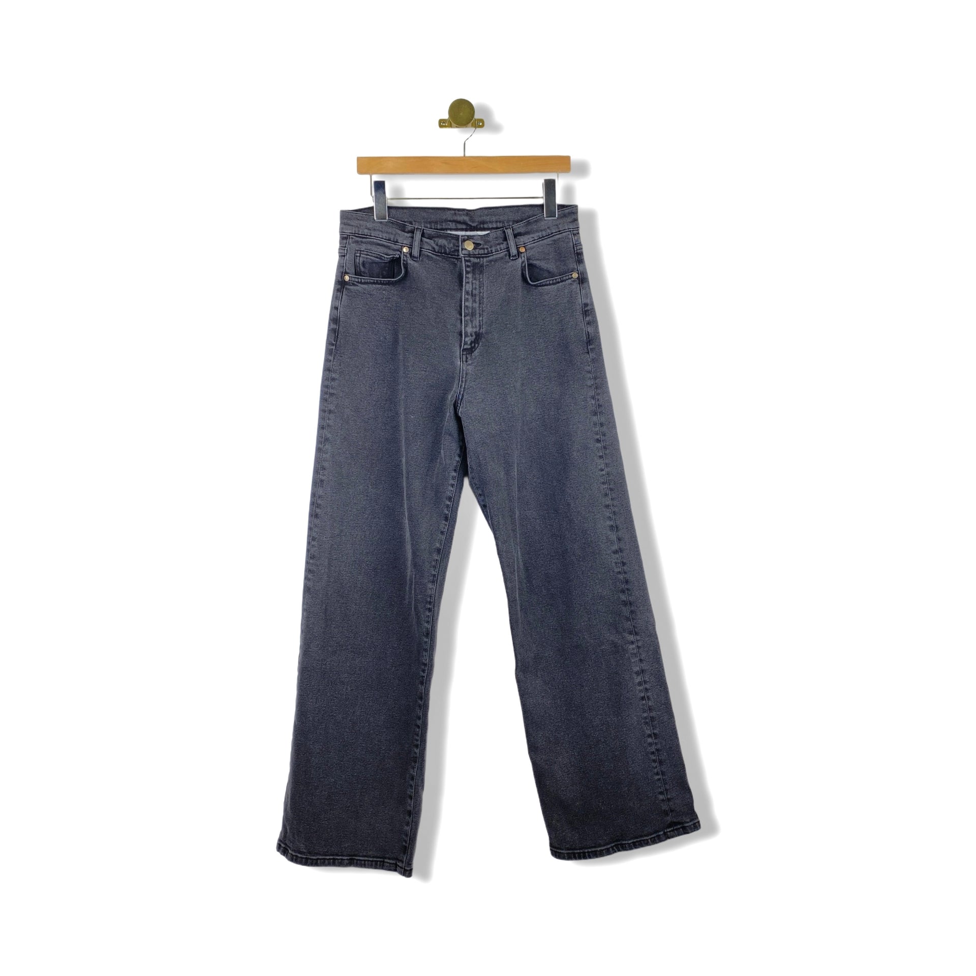 Loup Washed Wide Leg Jeans