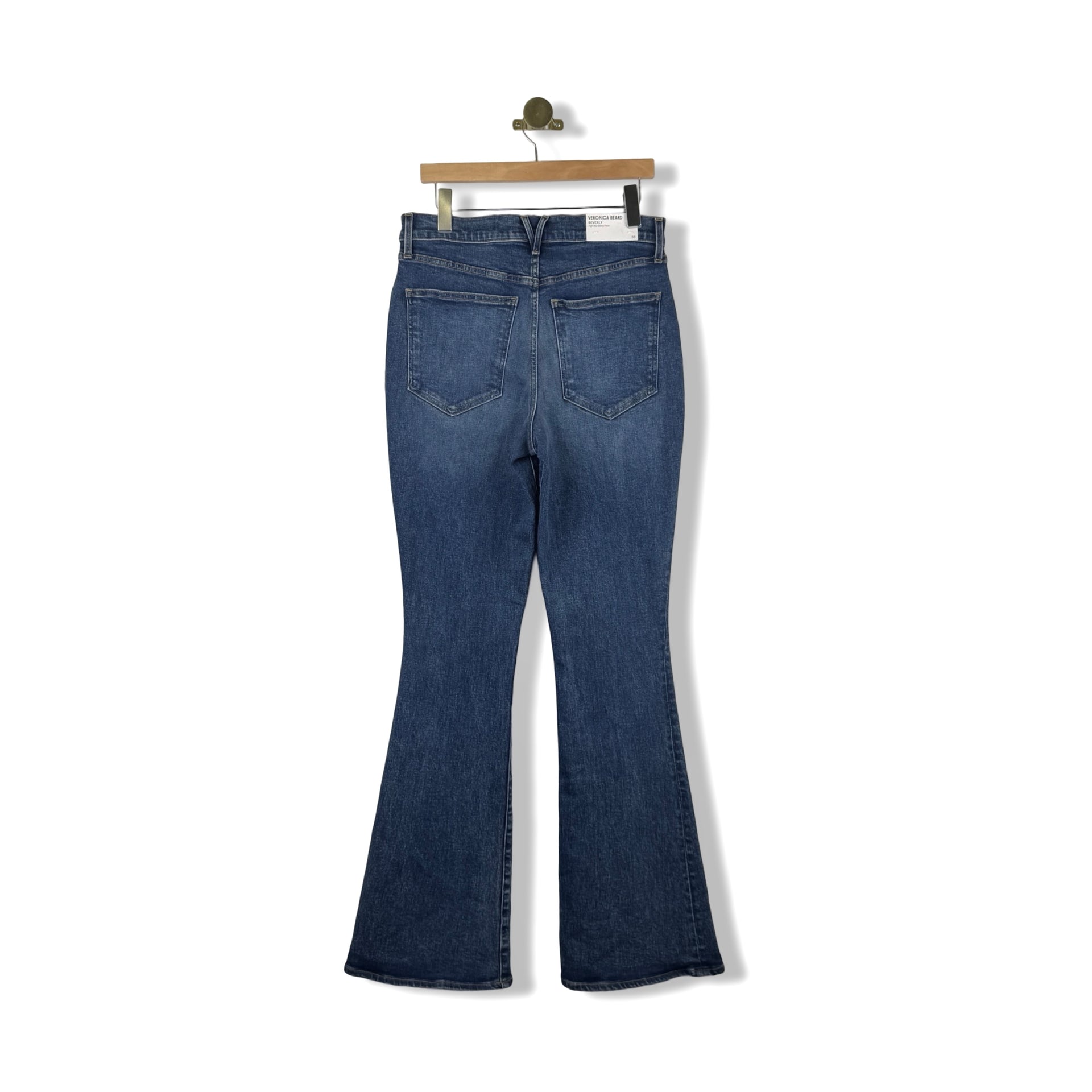 Veronica Beard Beverly High Rise Skinny Flare Jeans