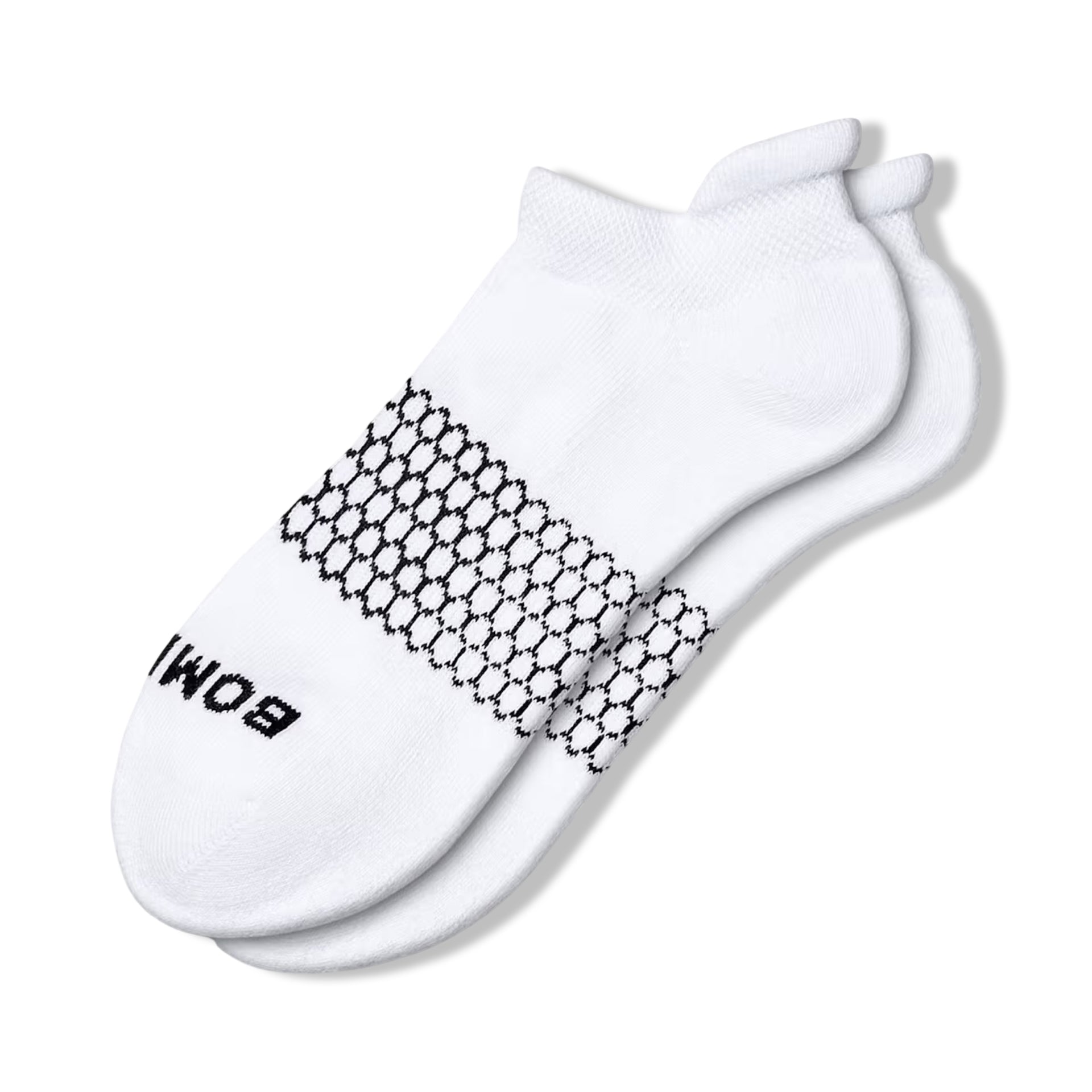 Bombas Core Classic White Ankle Socks