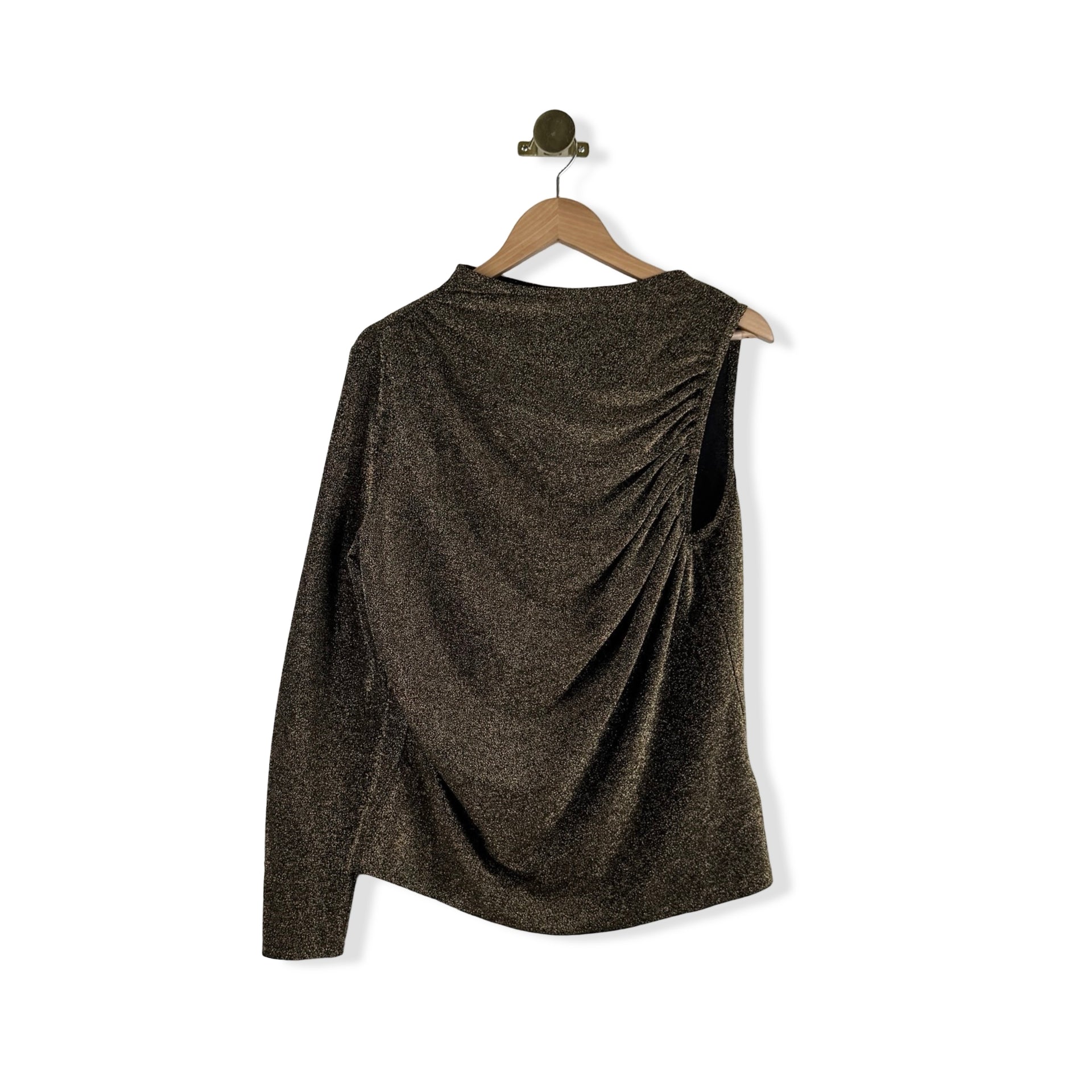 Terea Metallic Asymmetric Top
