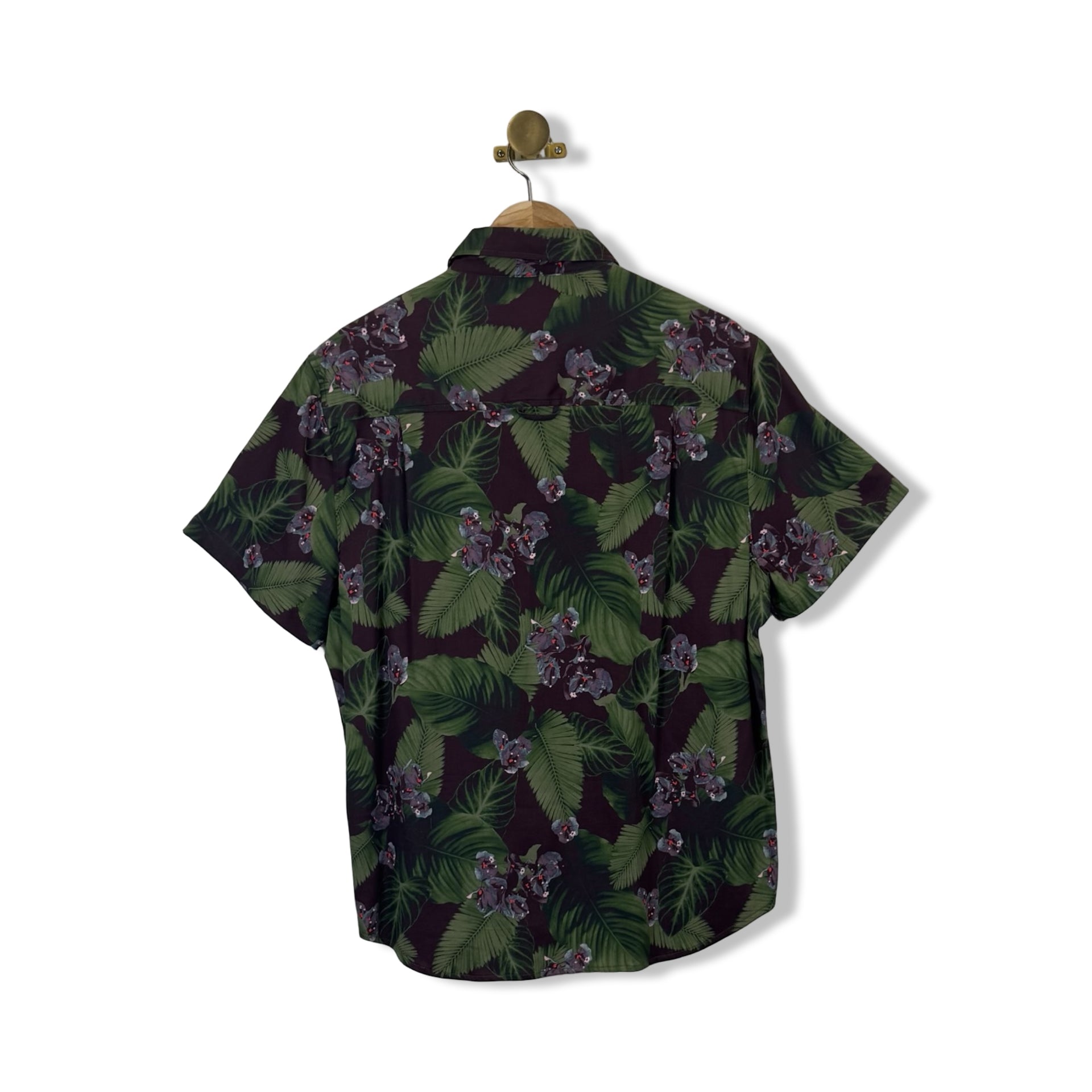 GSTQ Tropical Button Down Shirt