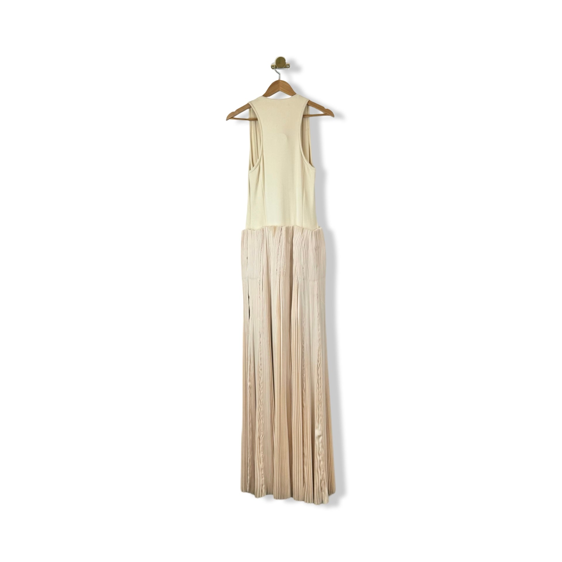 Adam Lippes Pleat Skirt Dress