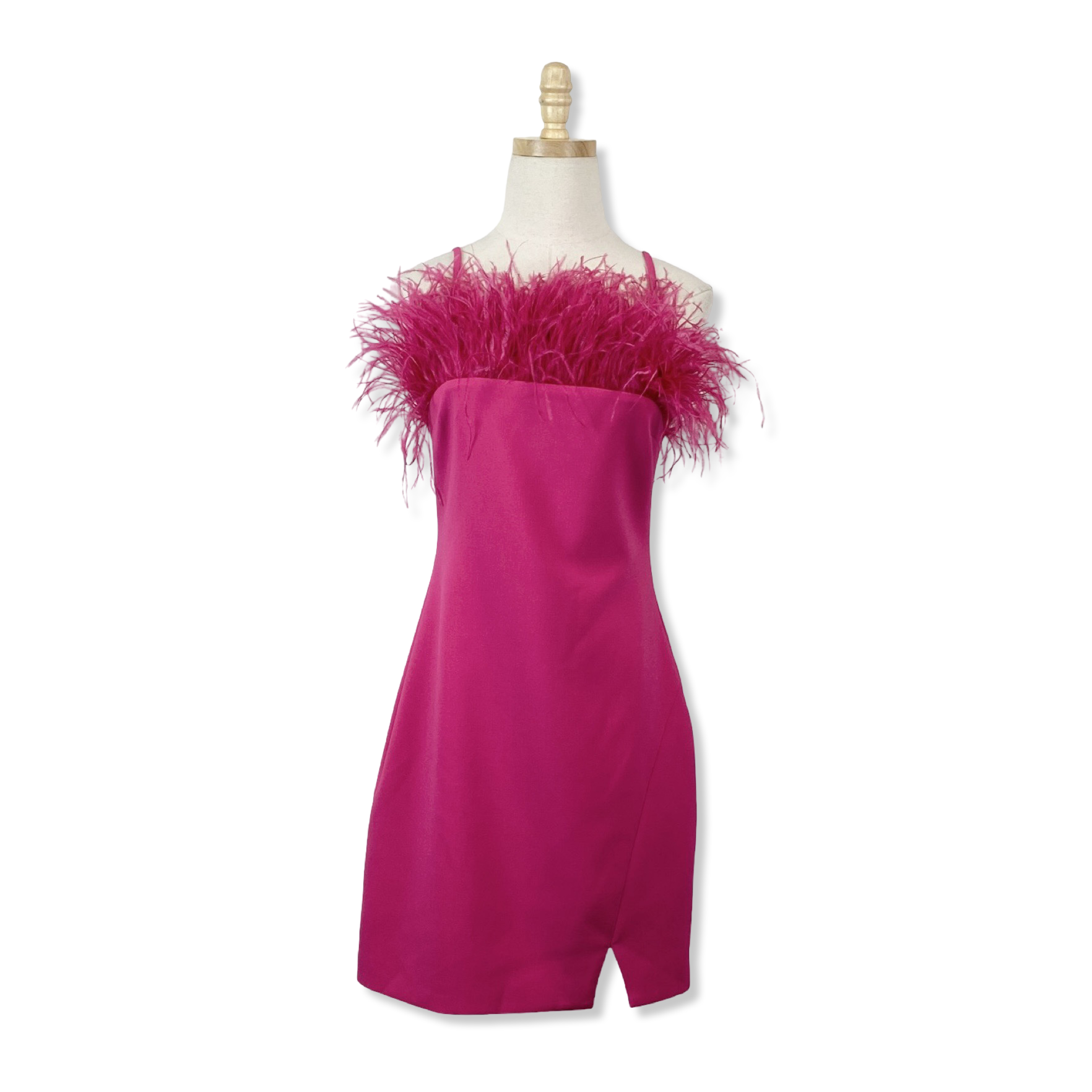 Likely Feather Bodice Dress