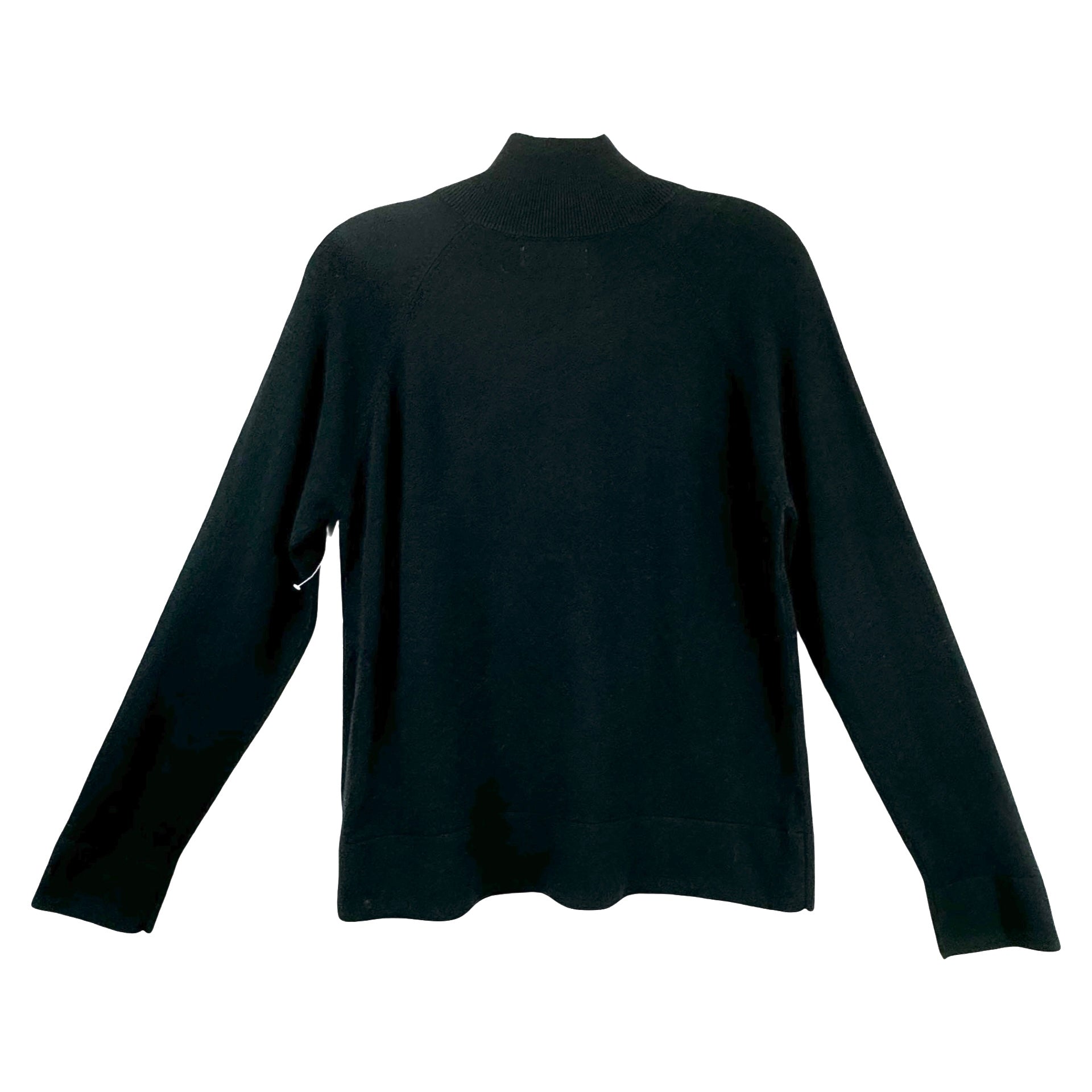 Naadam Asymmetrical Quarter Zip Sweater