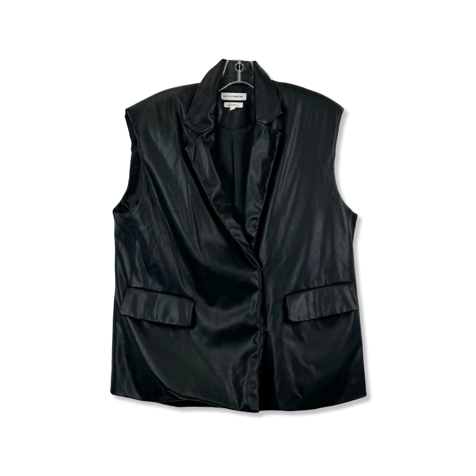 Native Youth Vegan Leather Vest