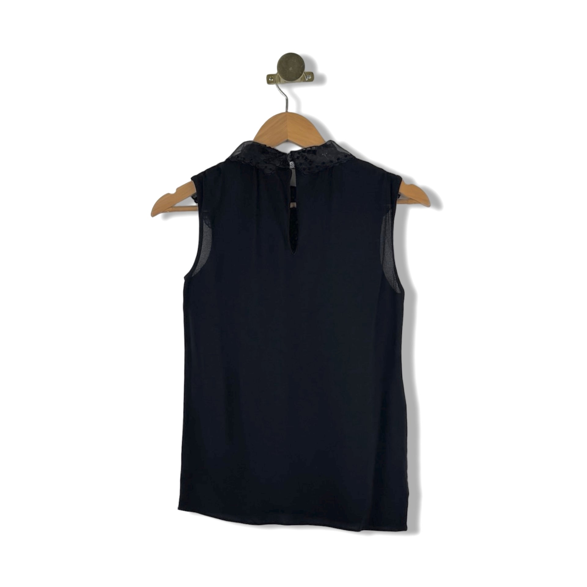 Miu Miu Collared Lace Blouse