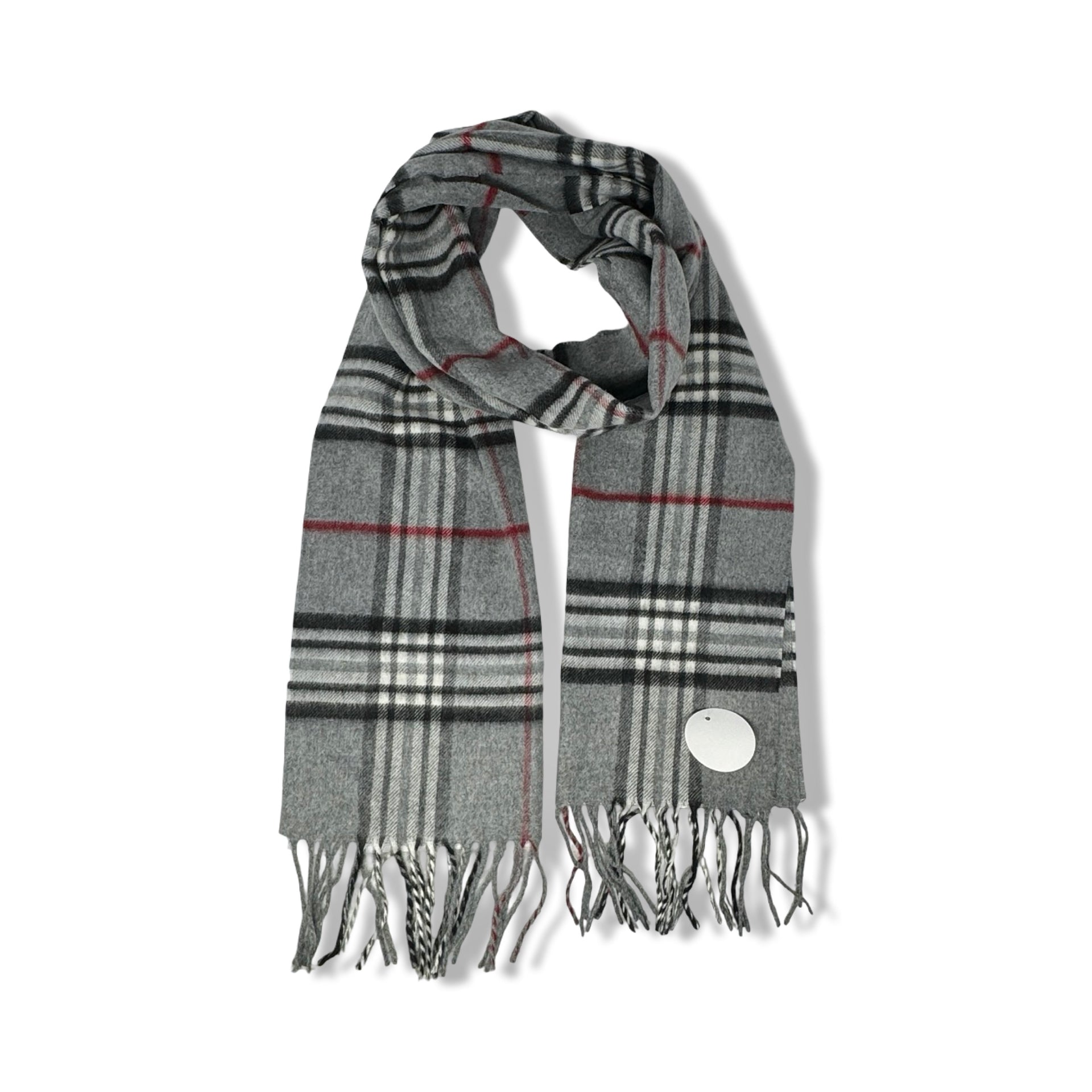 Fraas Cashmink Plaid Scarf