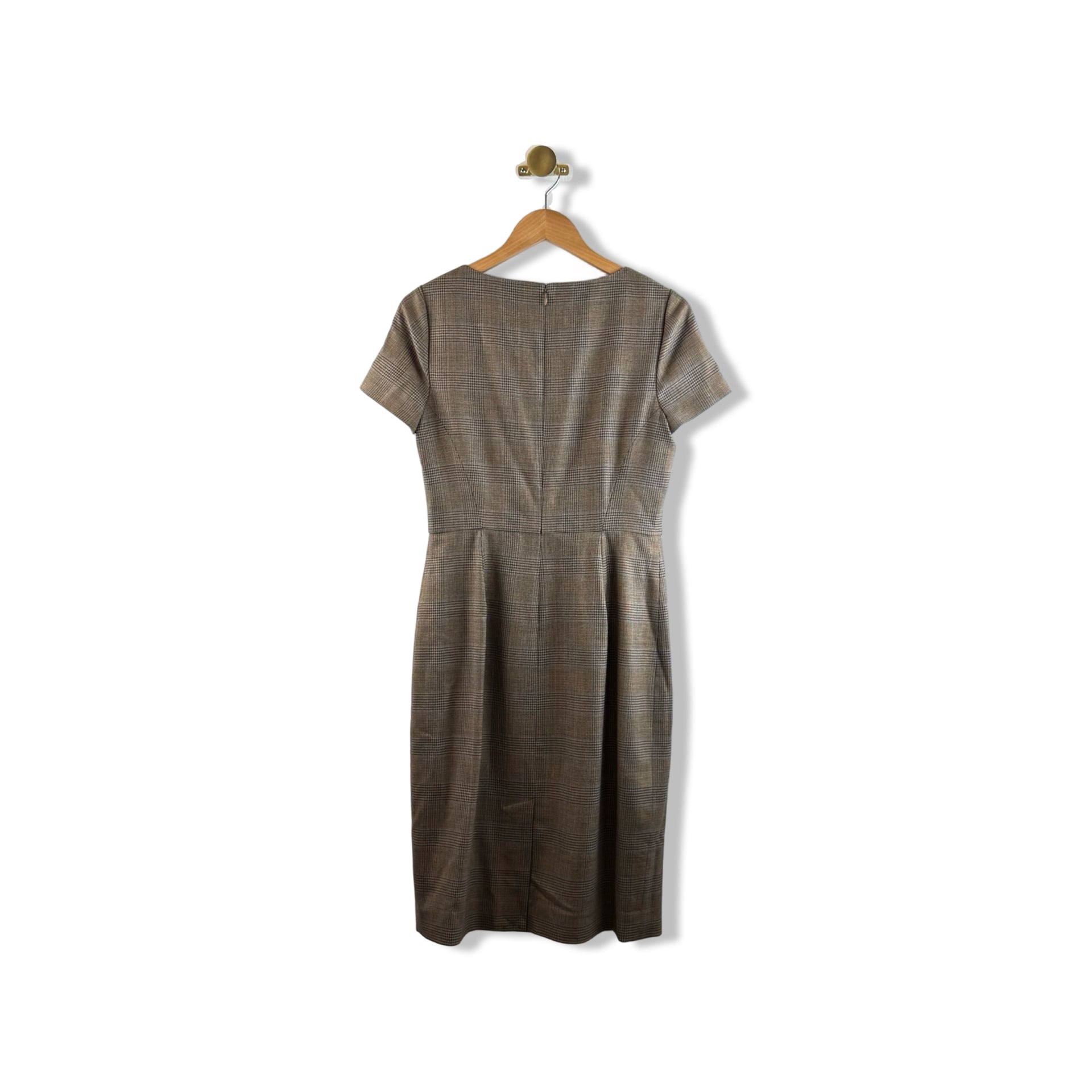 Brooks Brothers Plaid Midi Dress