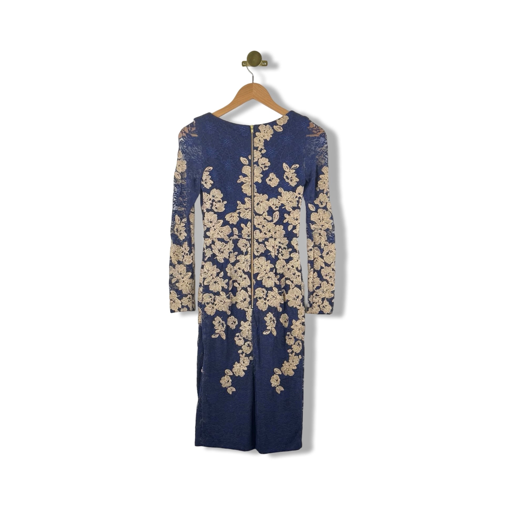 Avery G Floral Lace Dress