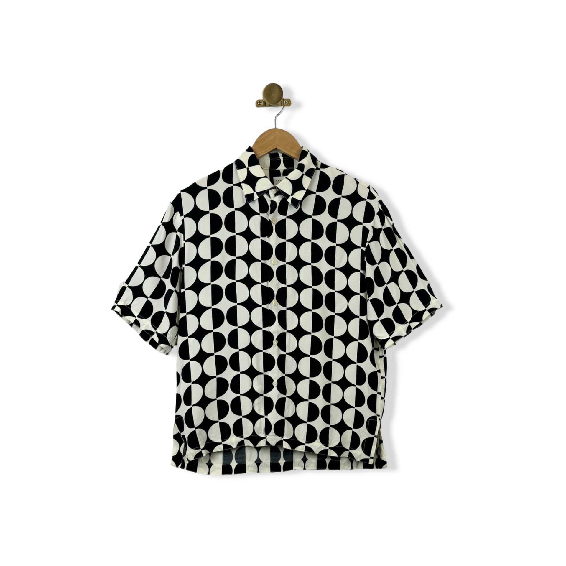 Sandro Geometric Short Sleeve