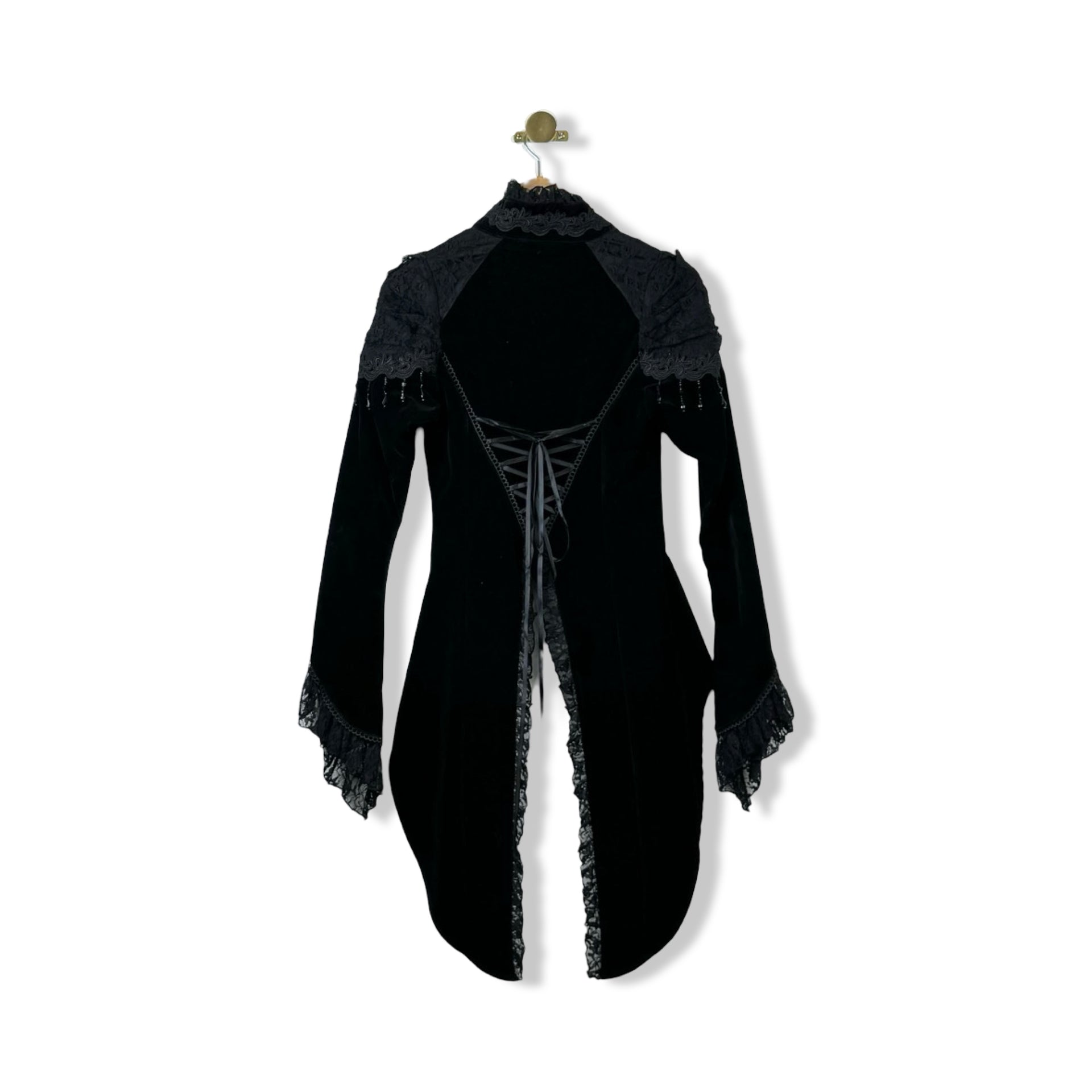 Spirit Halloween Velvet Beaded Jacket