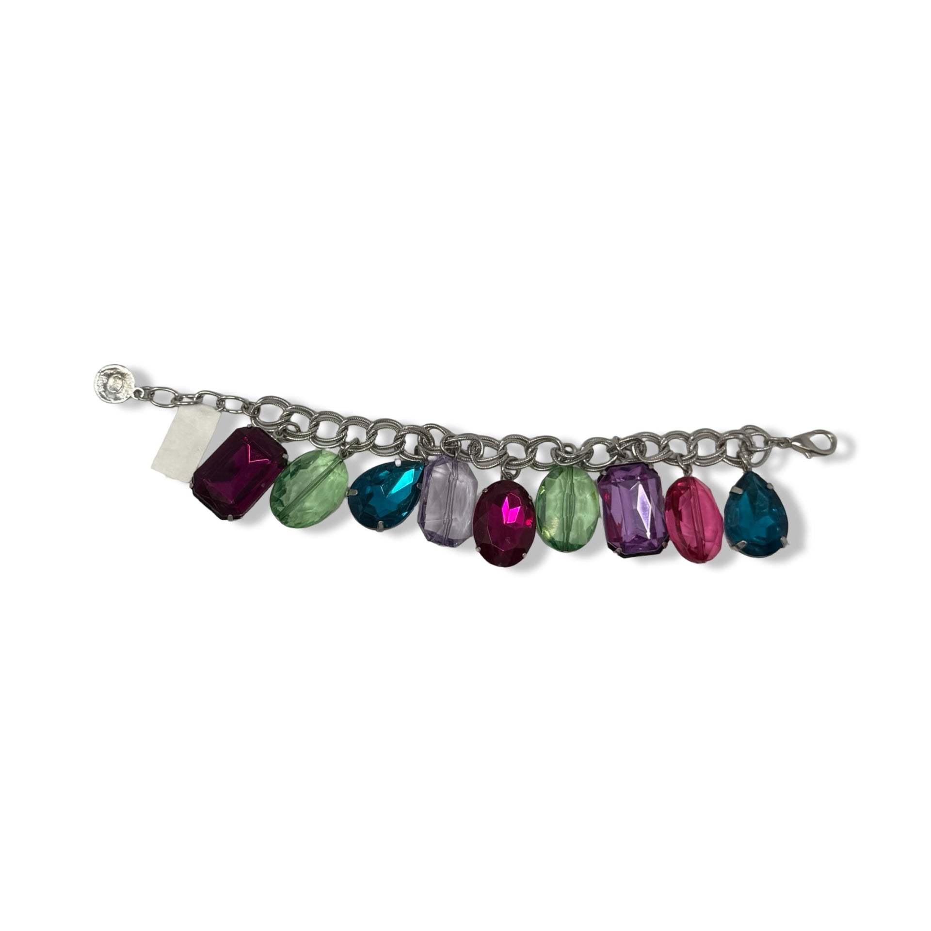 R.J. Graziano Multicolor Gem Chain Bracelet