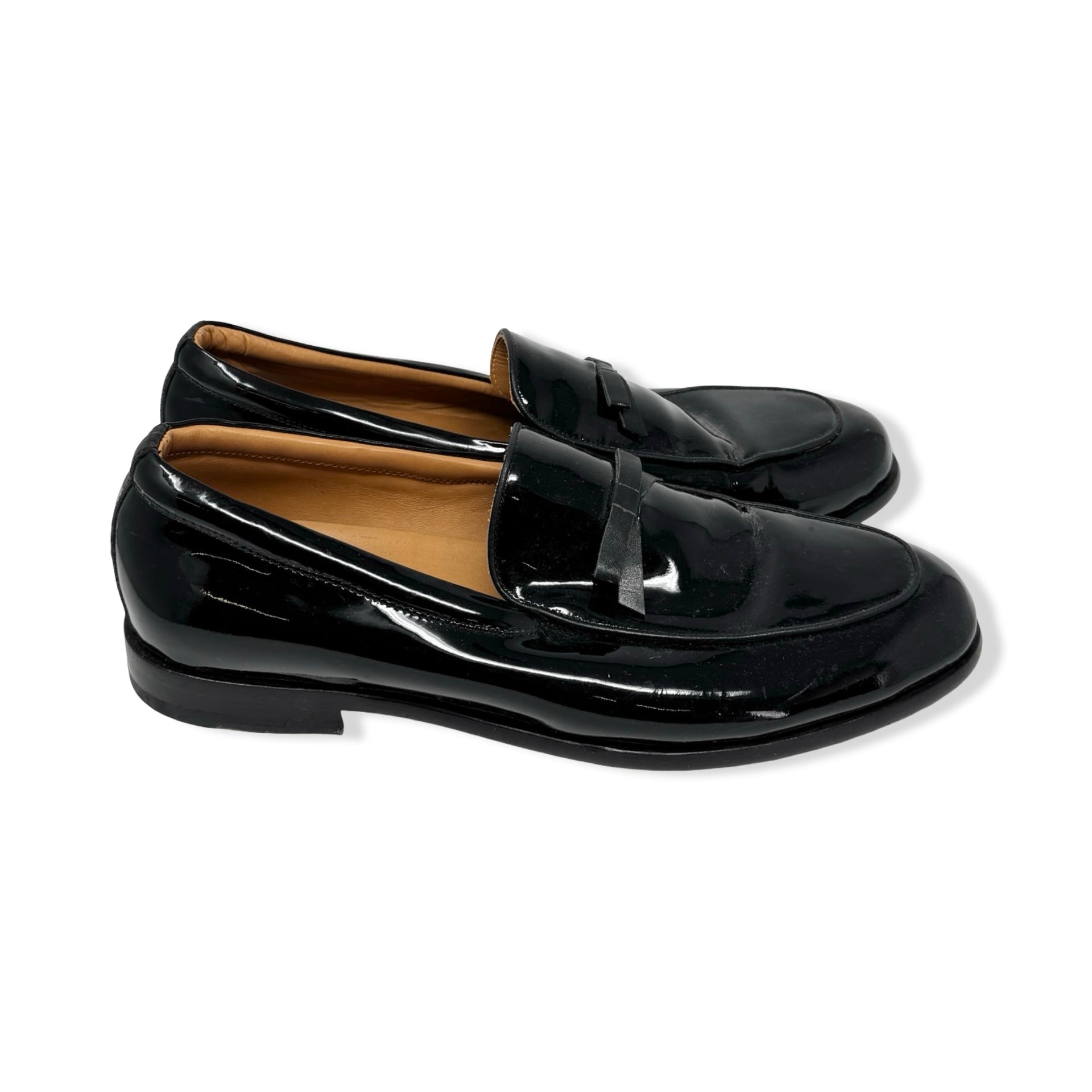 Marc Nolan Patent Bow Shoes