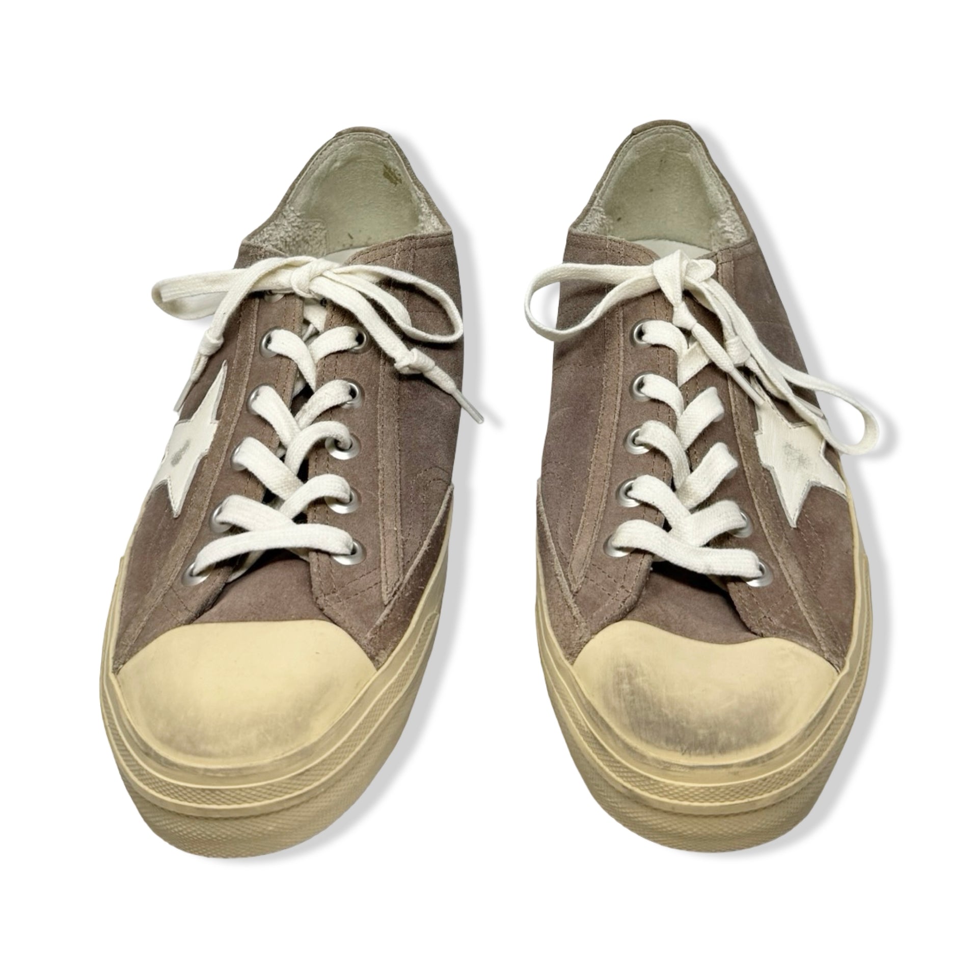 Golden Goose V Star Suede Sneakers