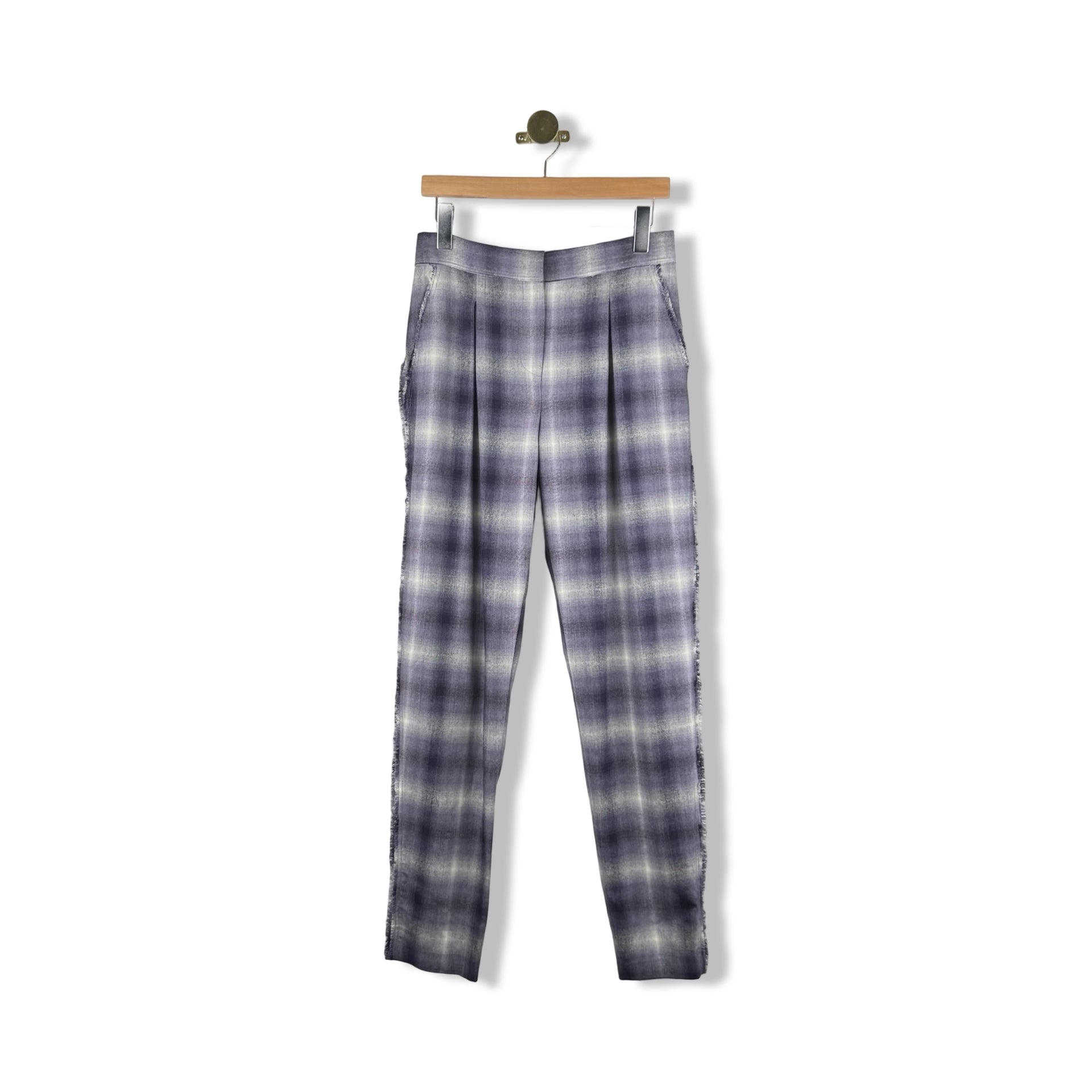 Rebecca Taylor Plaid Trouser