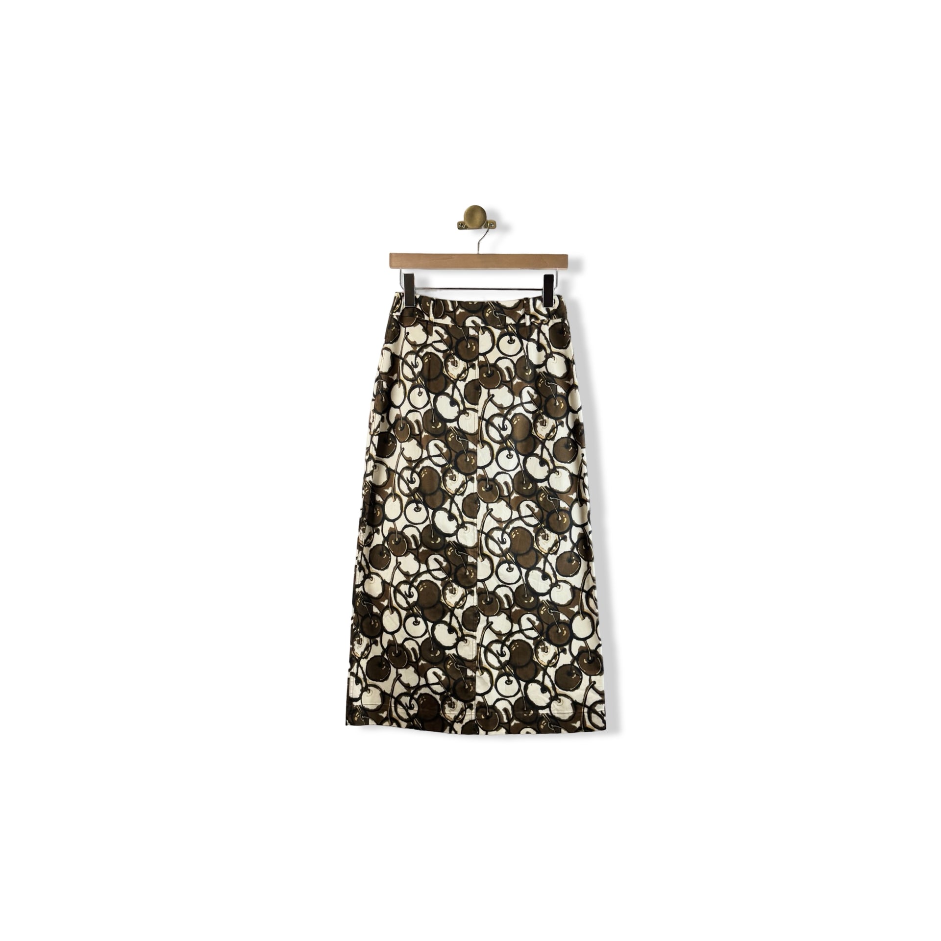 Exquise Patterned Midi Skirt