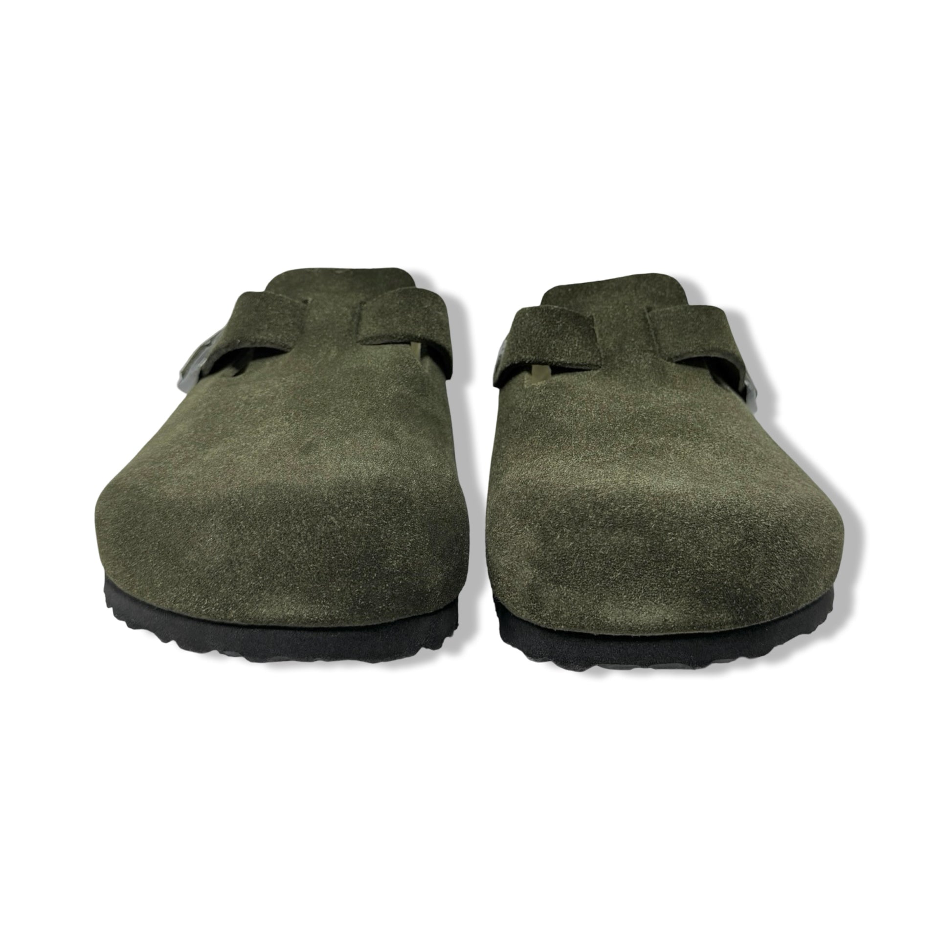 Birkenstock Soft Footbed Suede Boston Clog