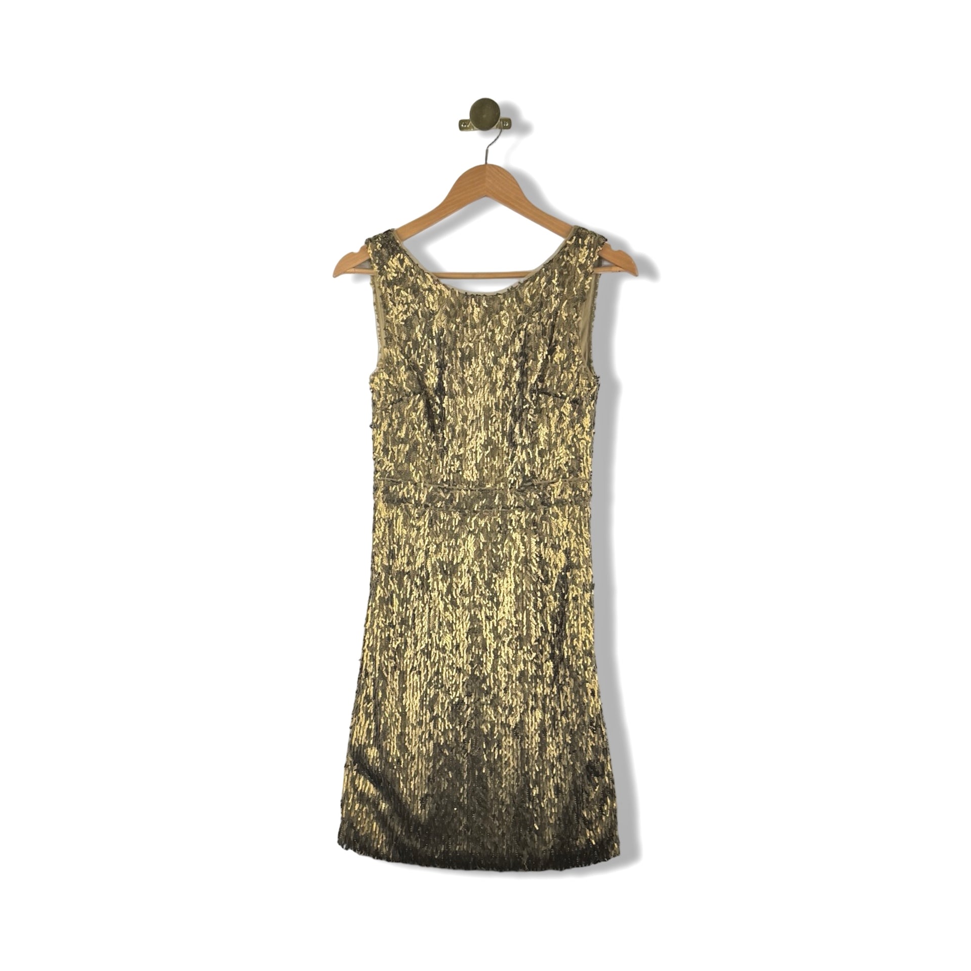 BCBGMAXAZRIA Lucianna Metallic Dress