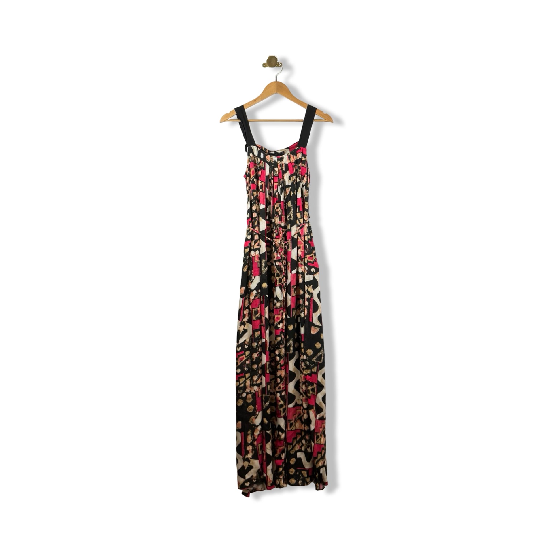 Peruvian Connection Mixed Print Dress