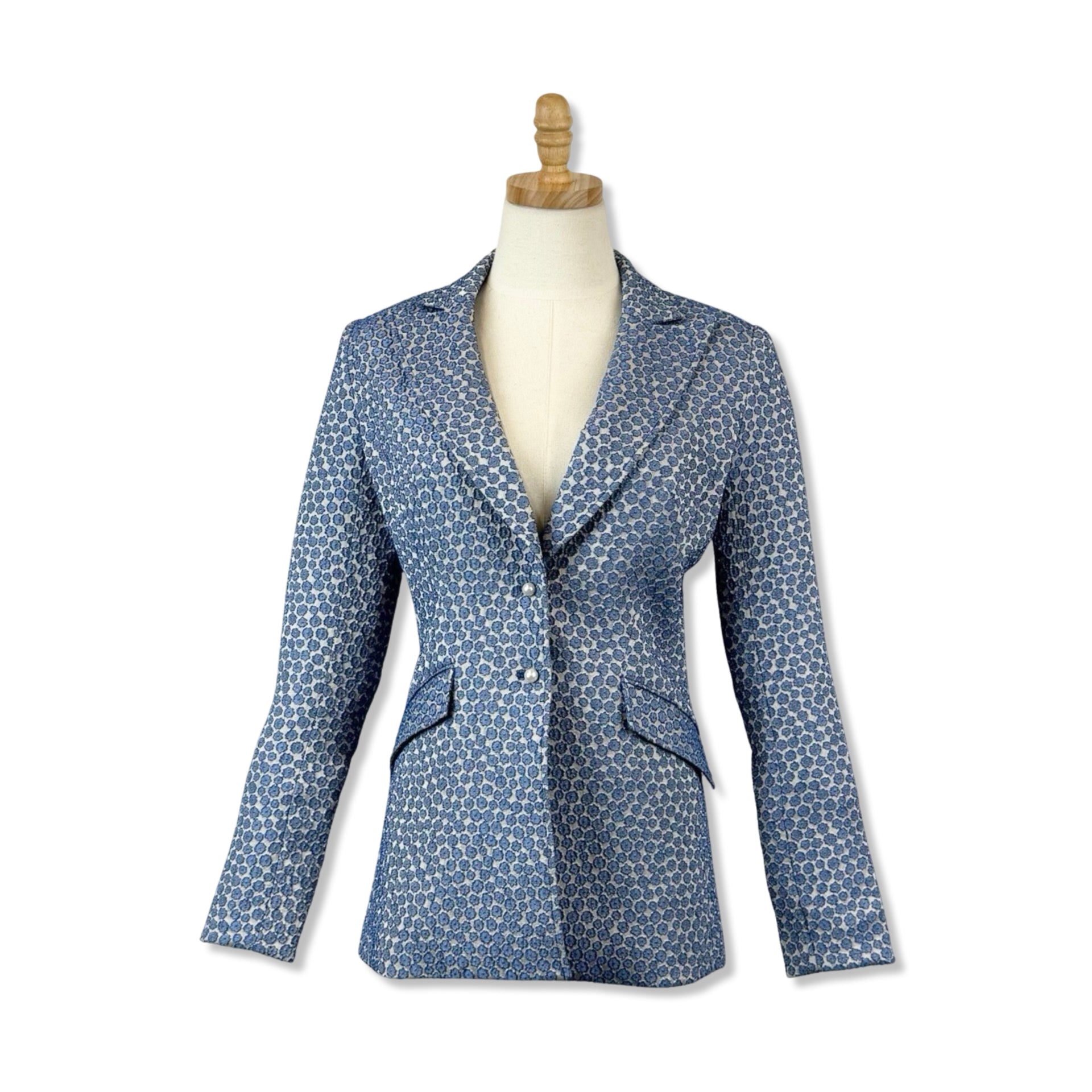 Hilton Hollis Jacquard Floral Blazer