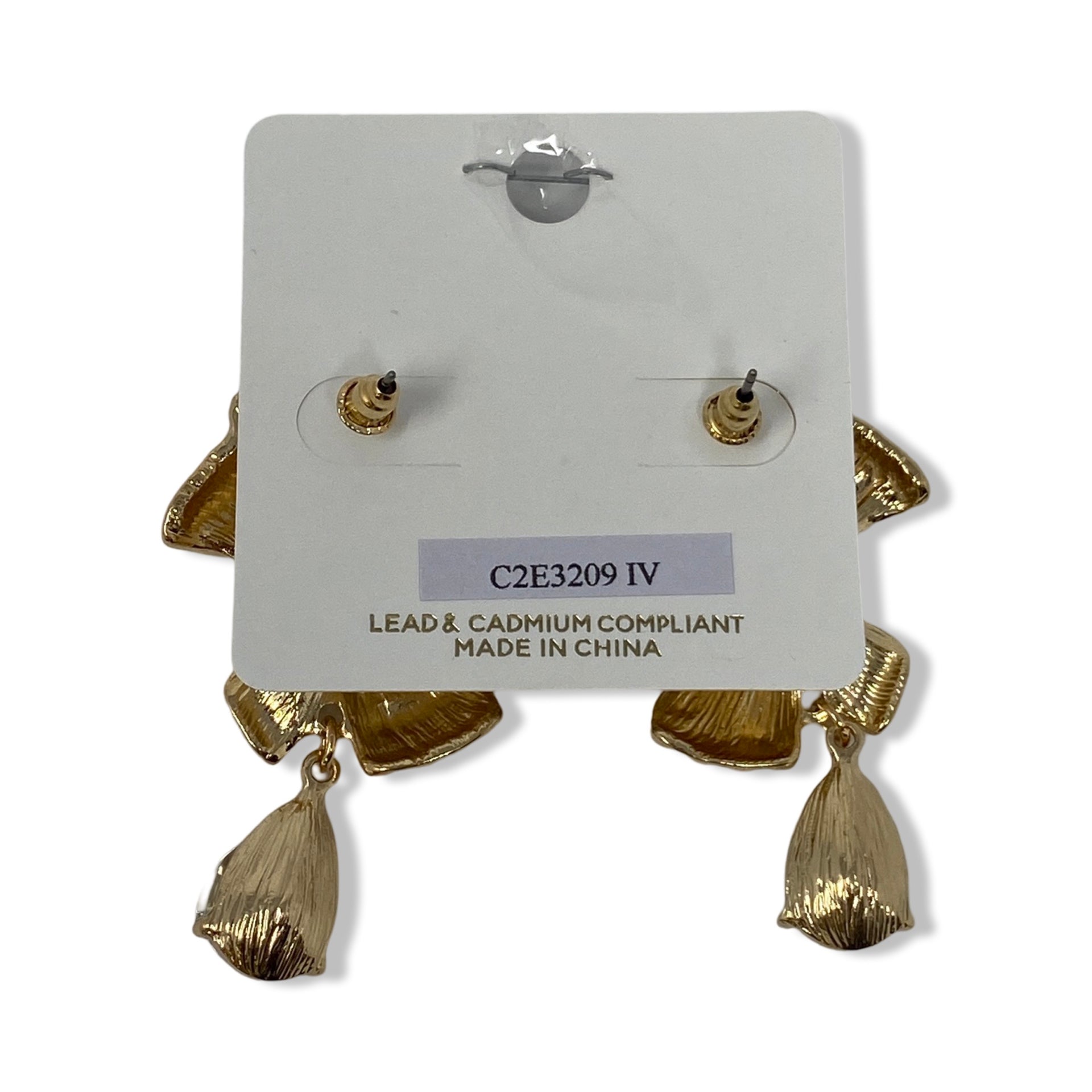 Influence New York Rhinestone Bow Earrings