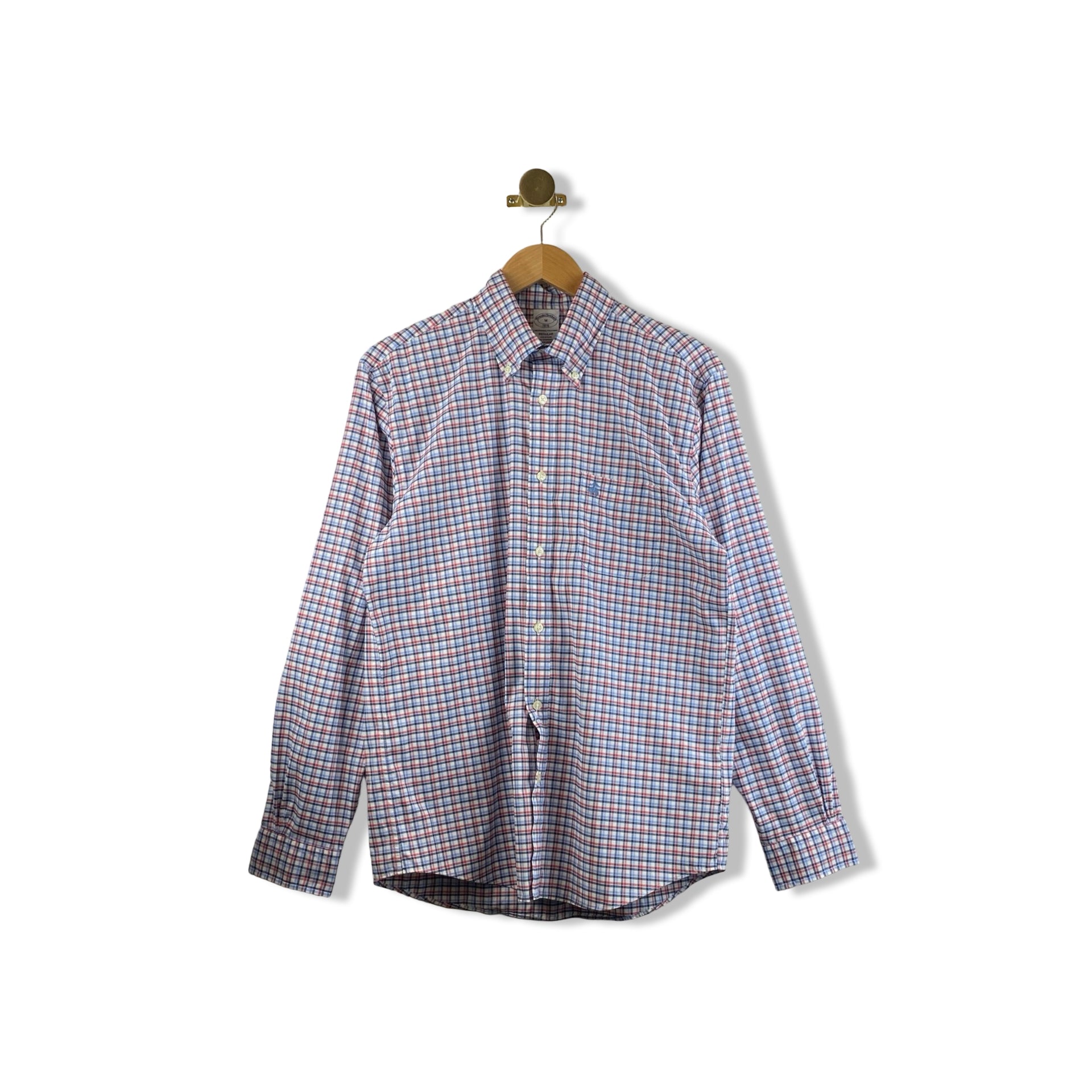 Brooks Brothers Plaid Other Finish Sports Shirt