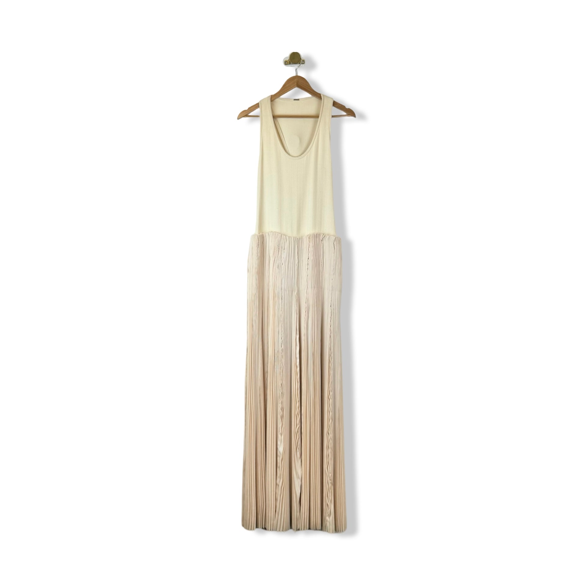 Adam Lippes Pleat Skirt Dress