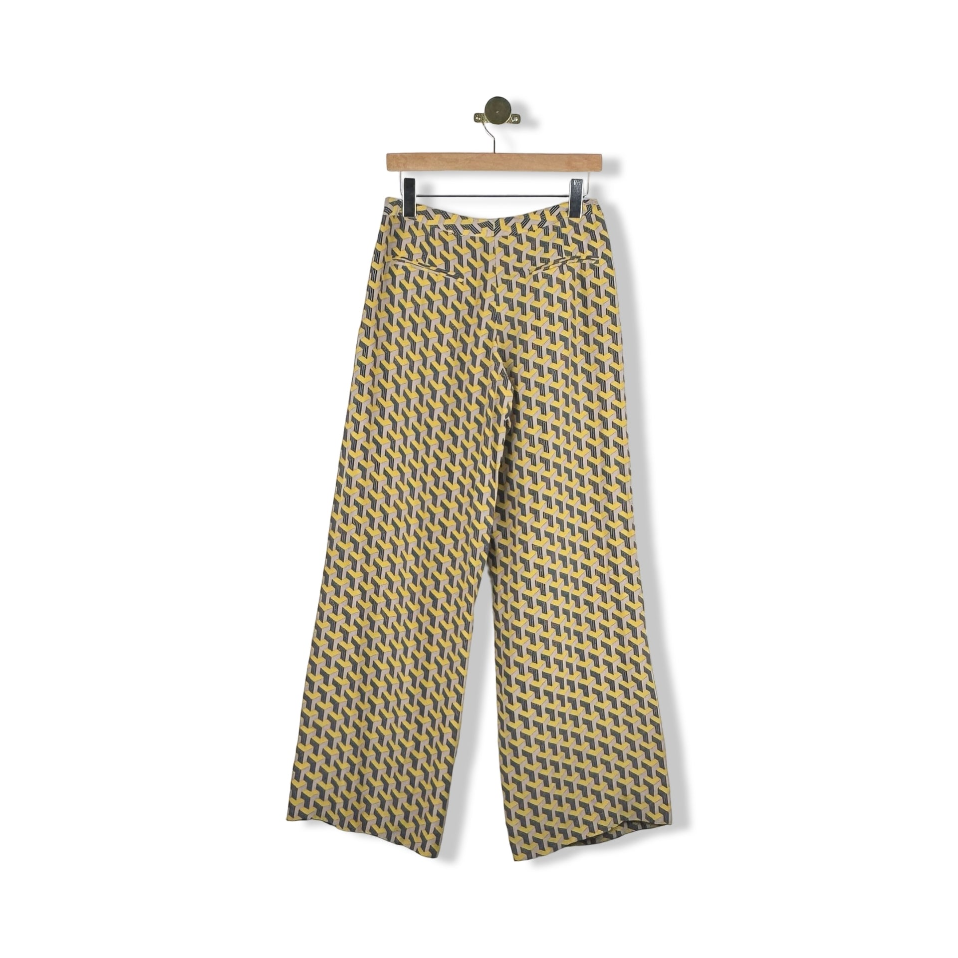 Rag & Bone Patterned Wide Leg Pants