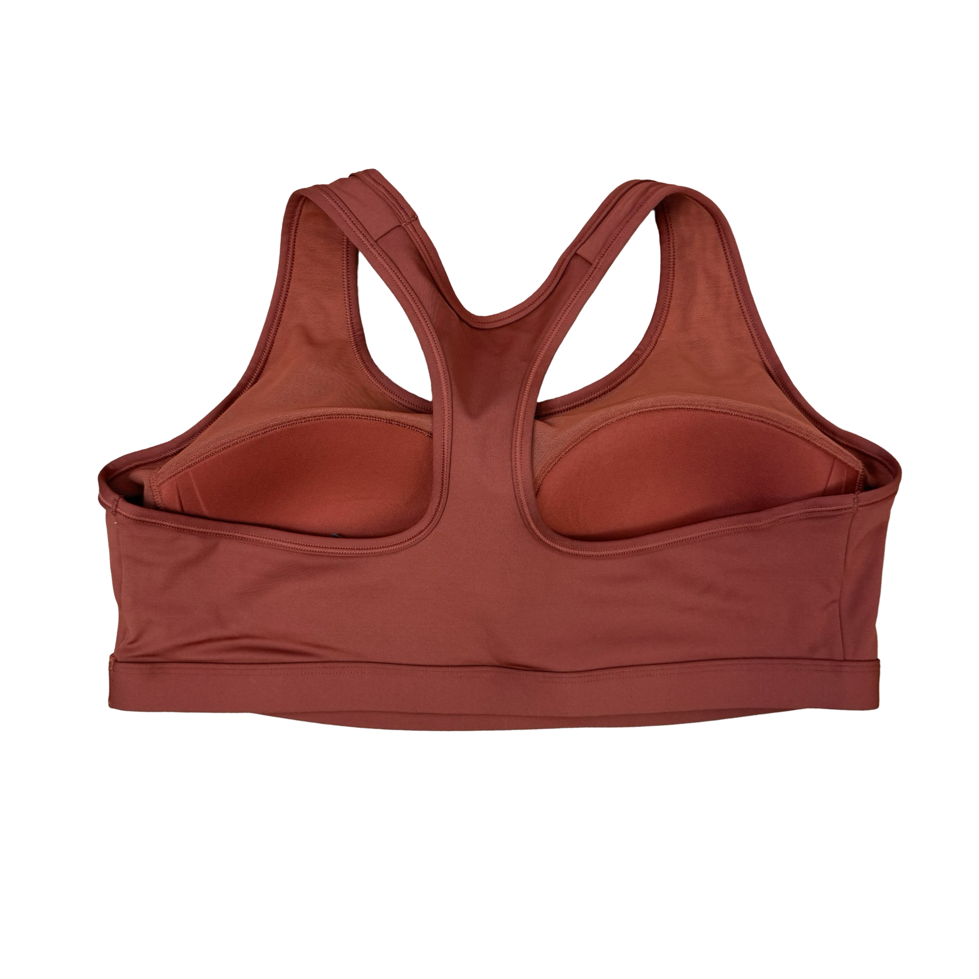 Nike Burnt Orange Medium Support Swoosh Bra