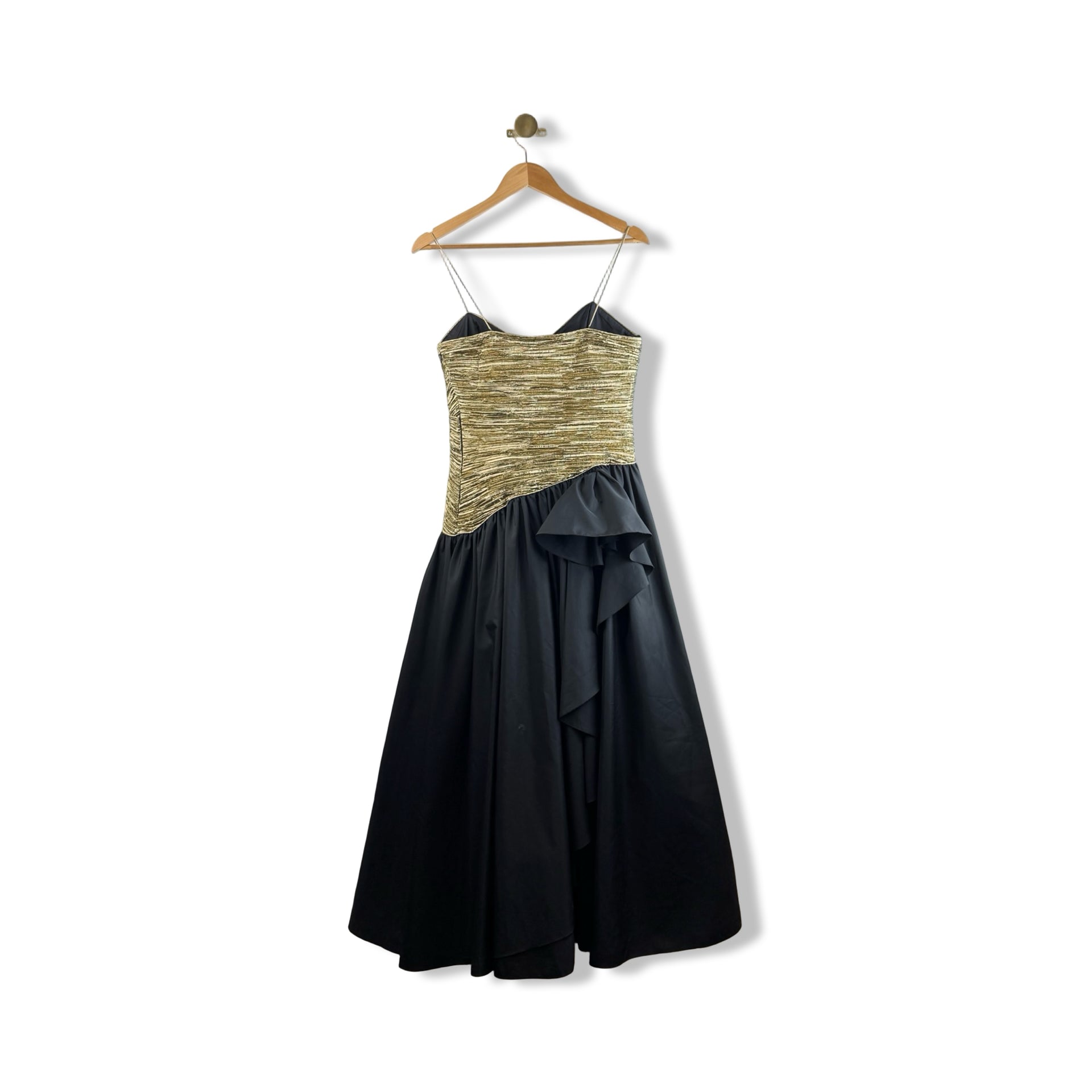 Vintage Cattiva by Maya Jornot Pleated Dress