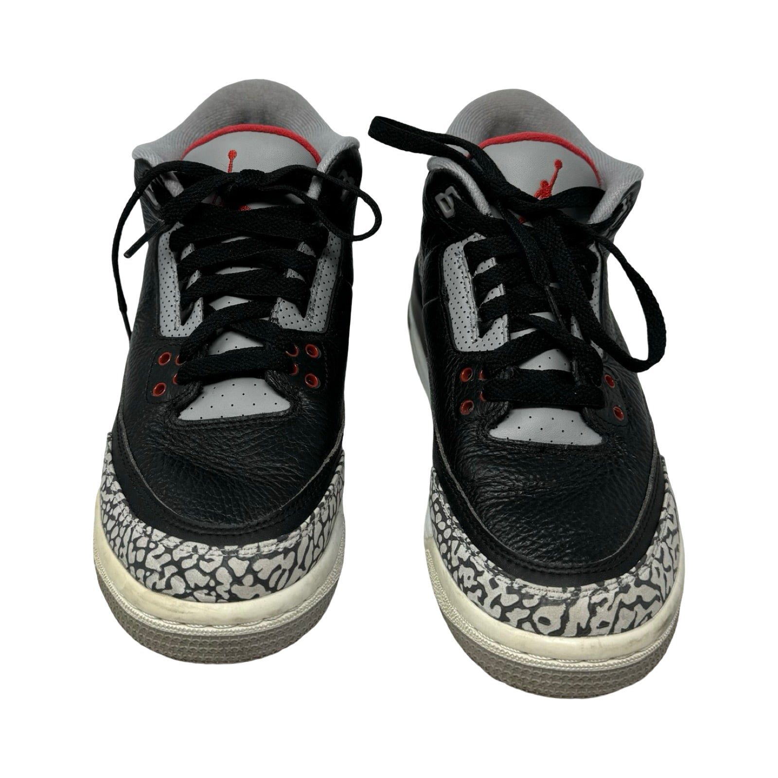 Nike Air Jordan Retro 3 Black Cement Sneakers