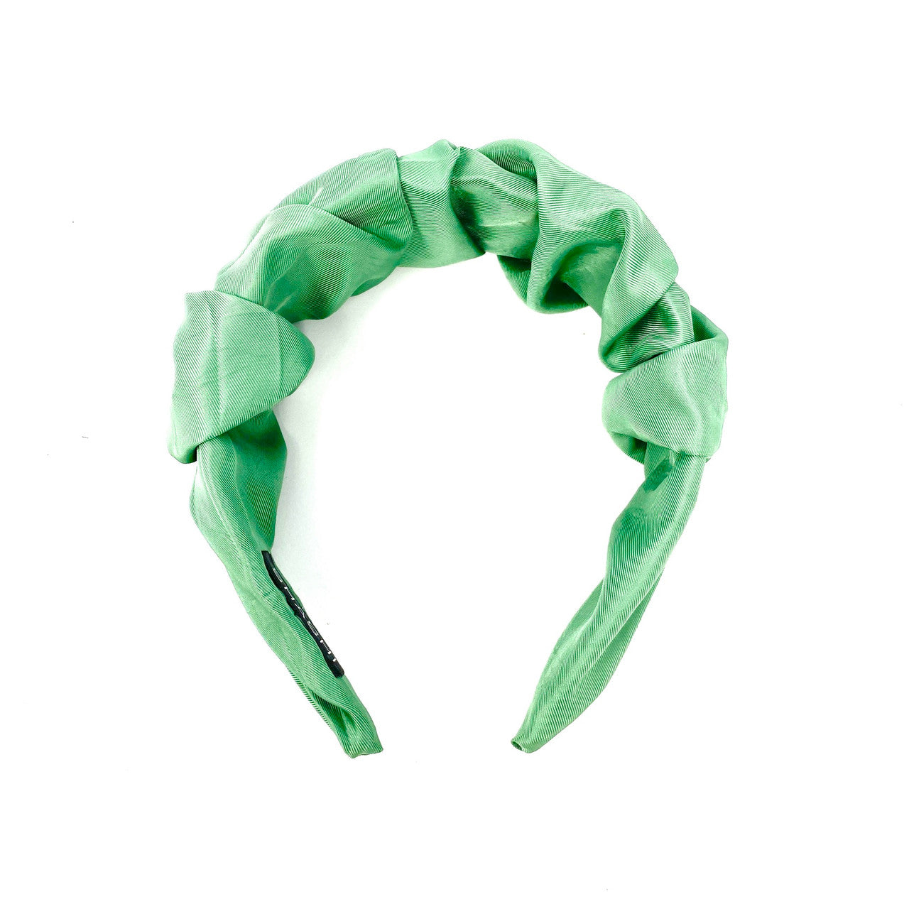 Shashi Green Knotted Headband - Thumbnail