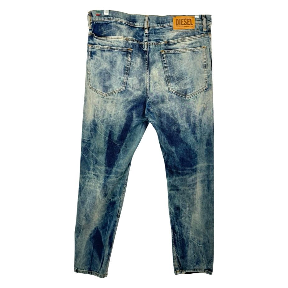 Diesel D-Eetar Tapered Washed Jeans