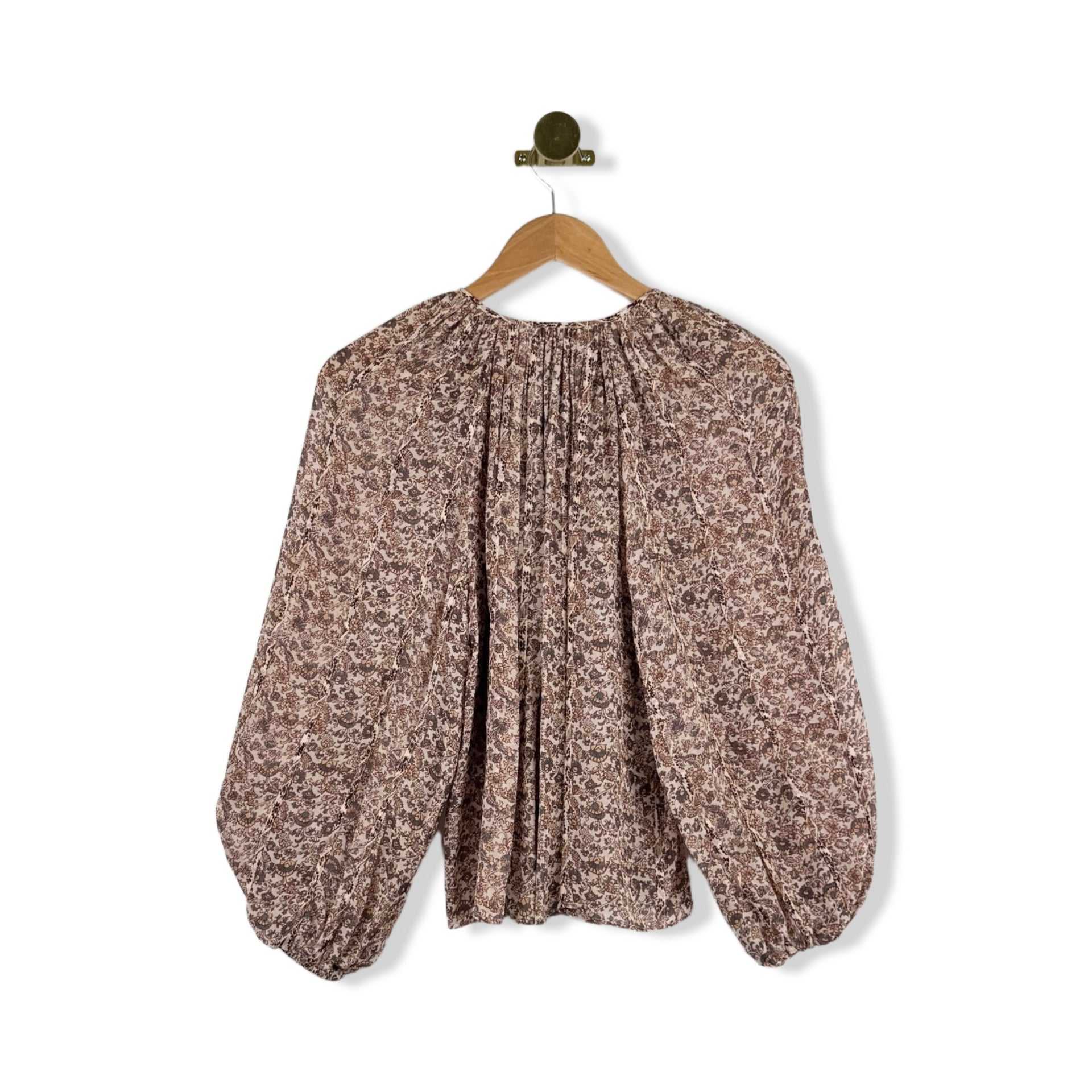 Ulla Johnson Floral Silk Top