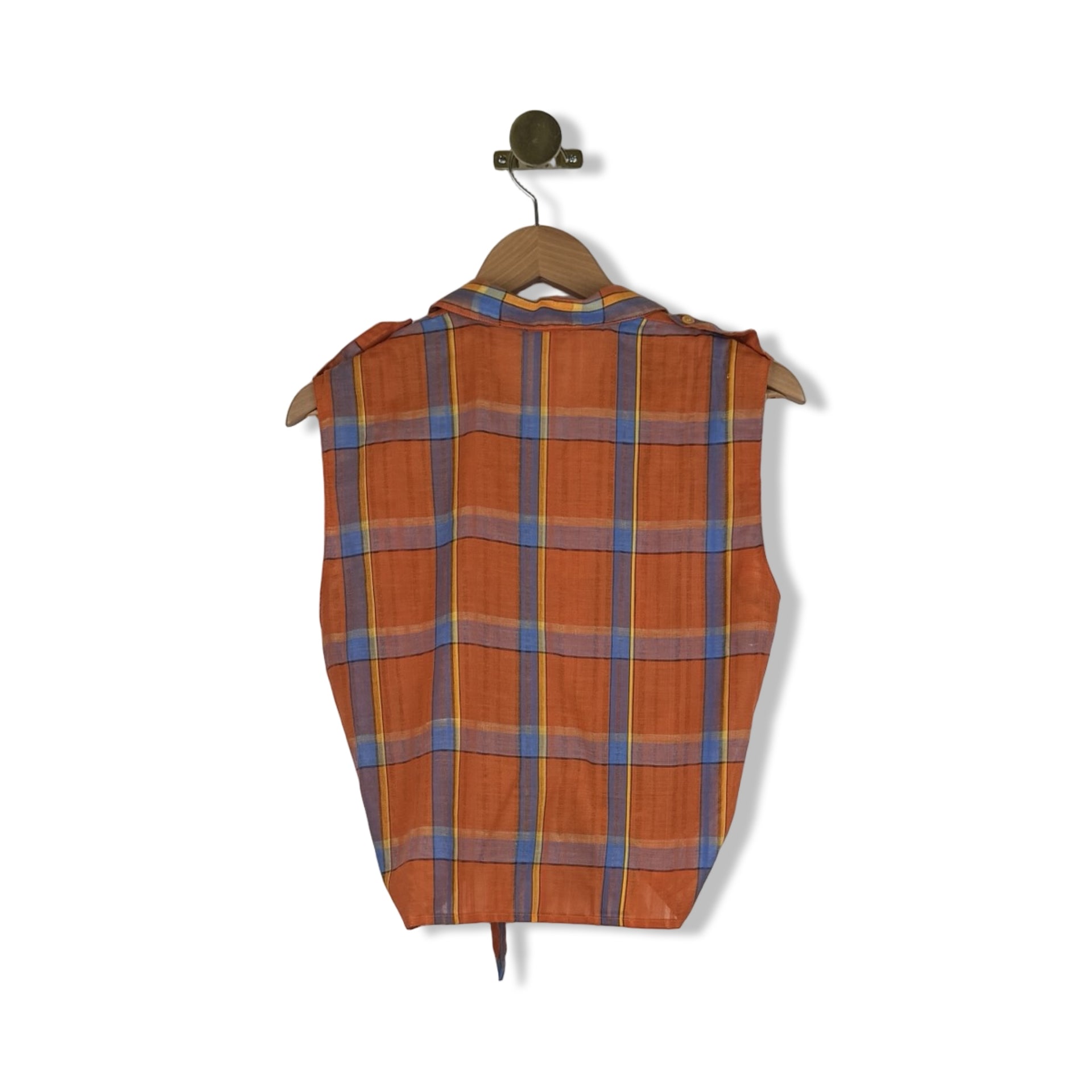 Vintage Tie Front top