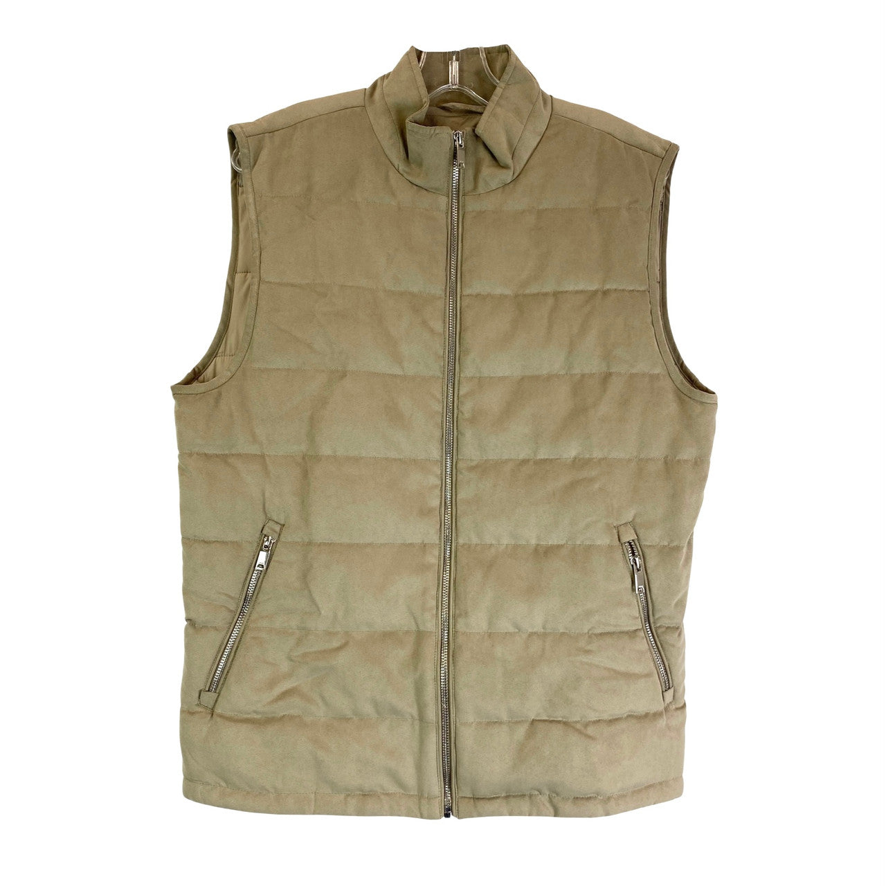 Reiss Craig Alcantara Quilted Vest-Thumbnail