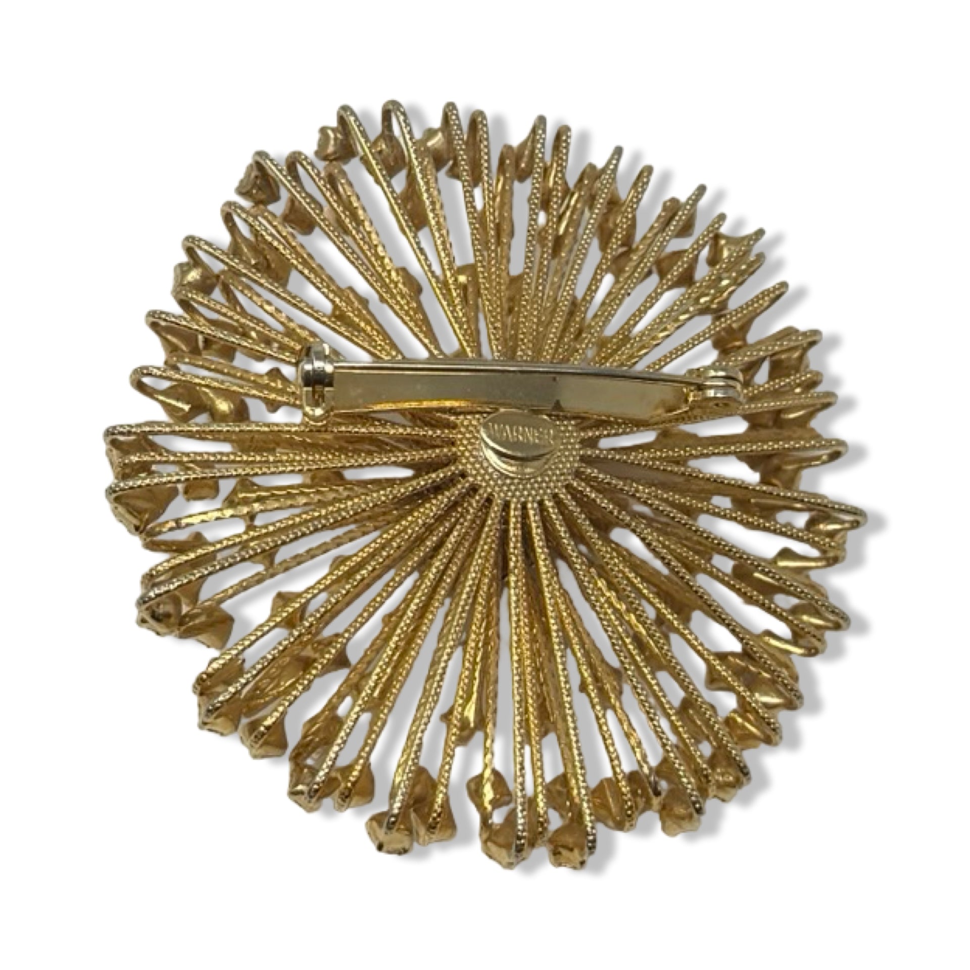 Vintage Warner Starburst Brooch