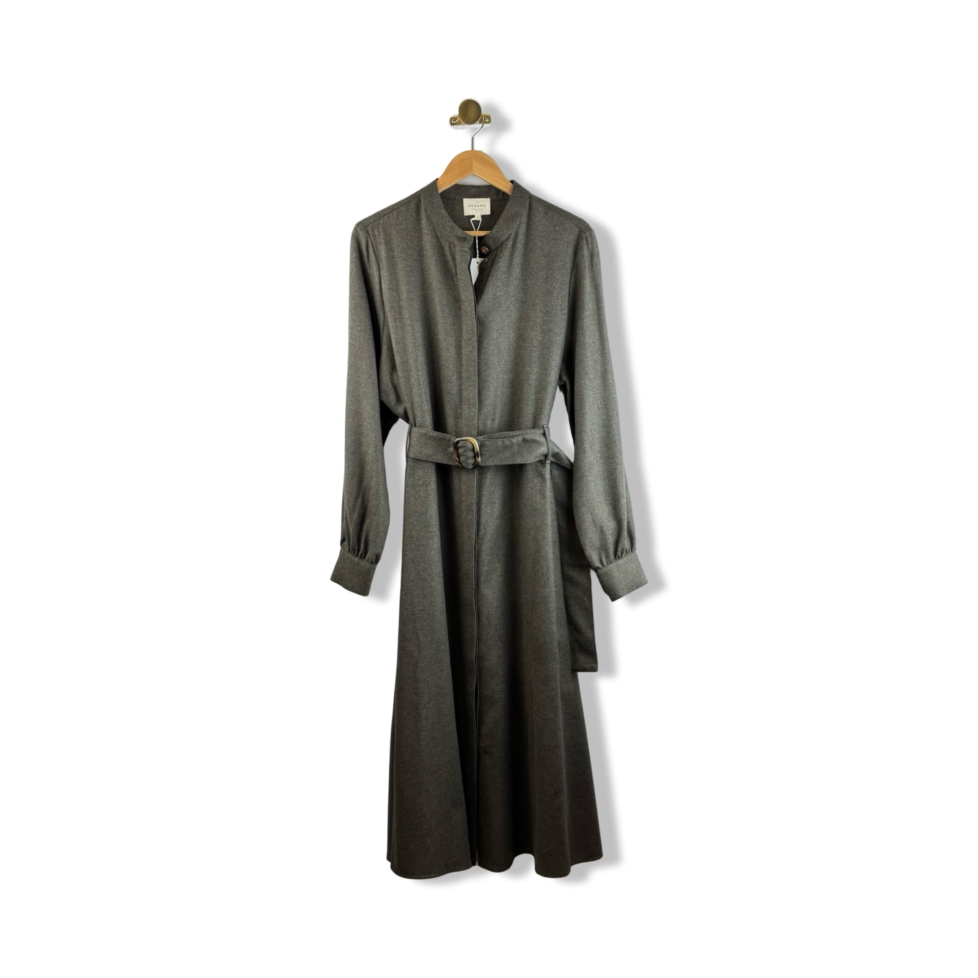 Sezane Flannel Dress